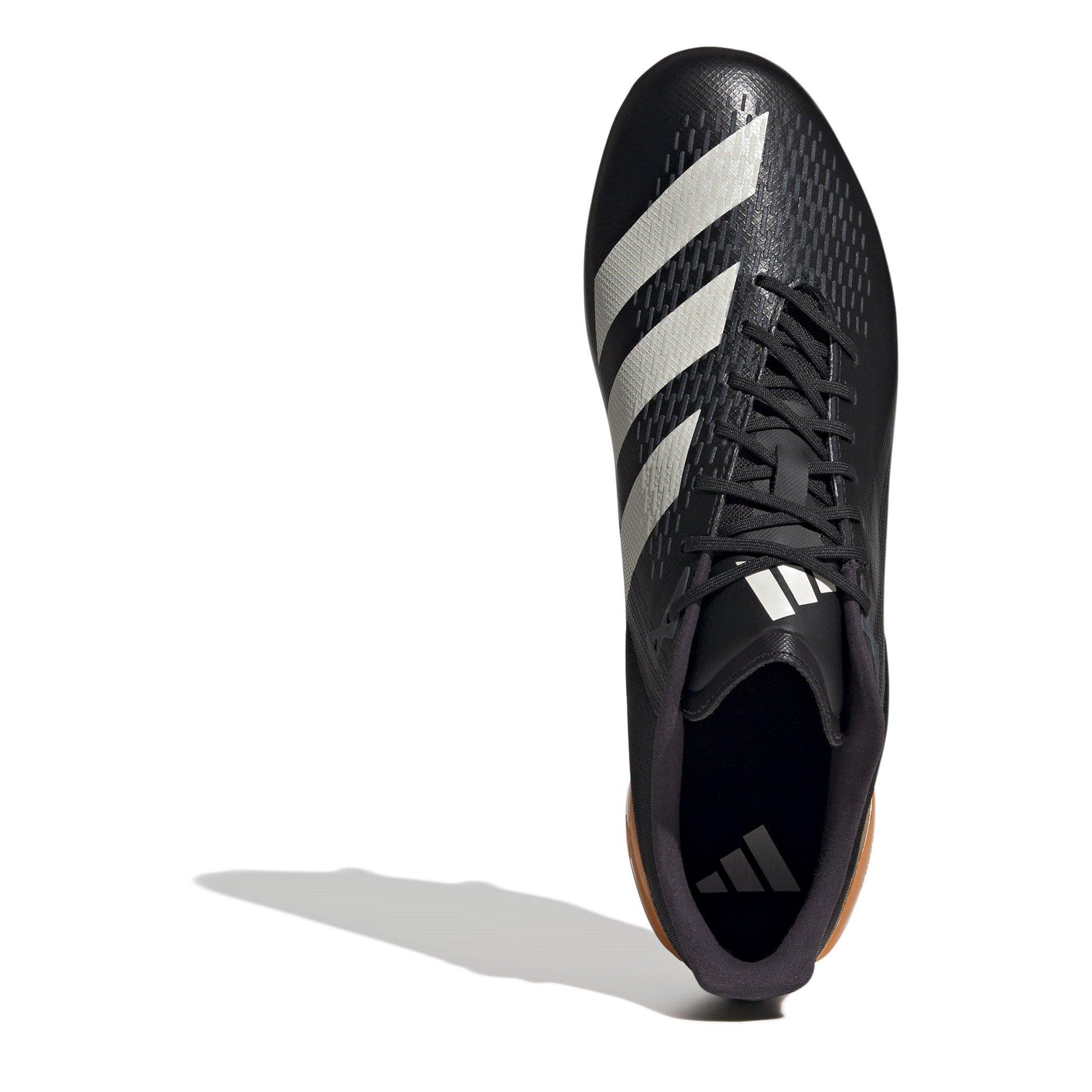 Black/Met/Spark - adidas - Adizero Rs15 Ultimate Adults Soft Ground Rugby Boots - 5