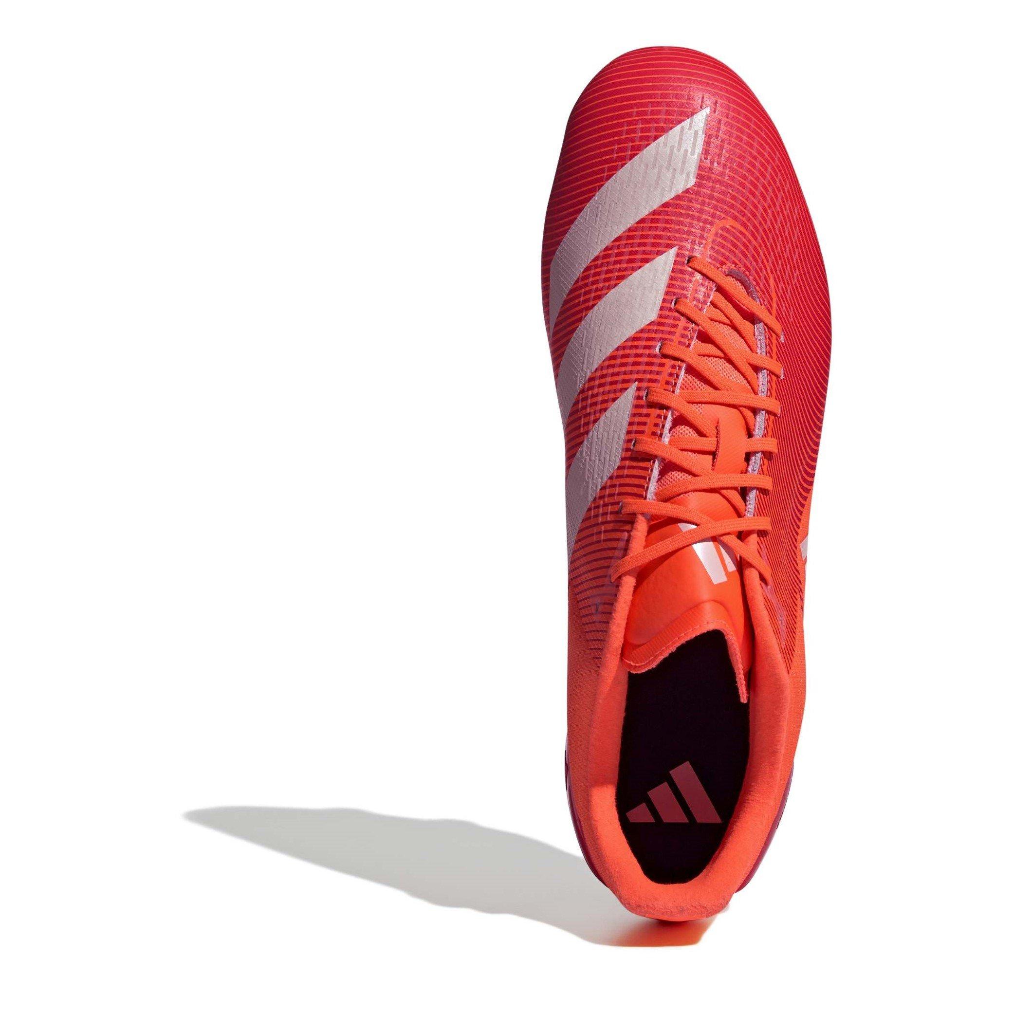 Red/Whte/Orng - adidas - Adizero Rs15 Ultimate Adults Soft Ground Rugby Boots - 5
