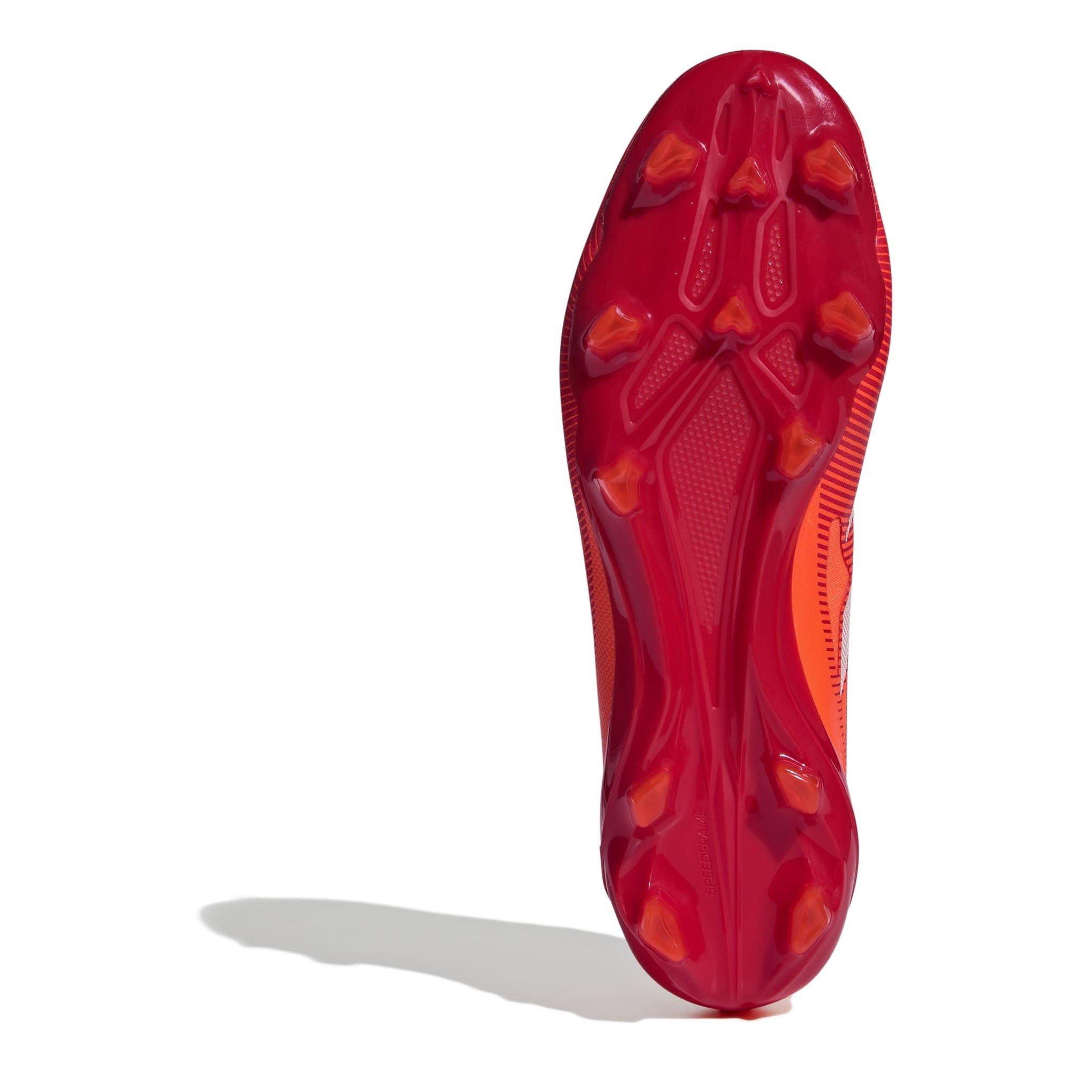 Red/Whte/Orng - adidas - Adizero Rs15 Ultimate Adults Soft Ground Rugby Boots - 6