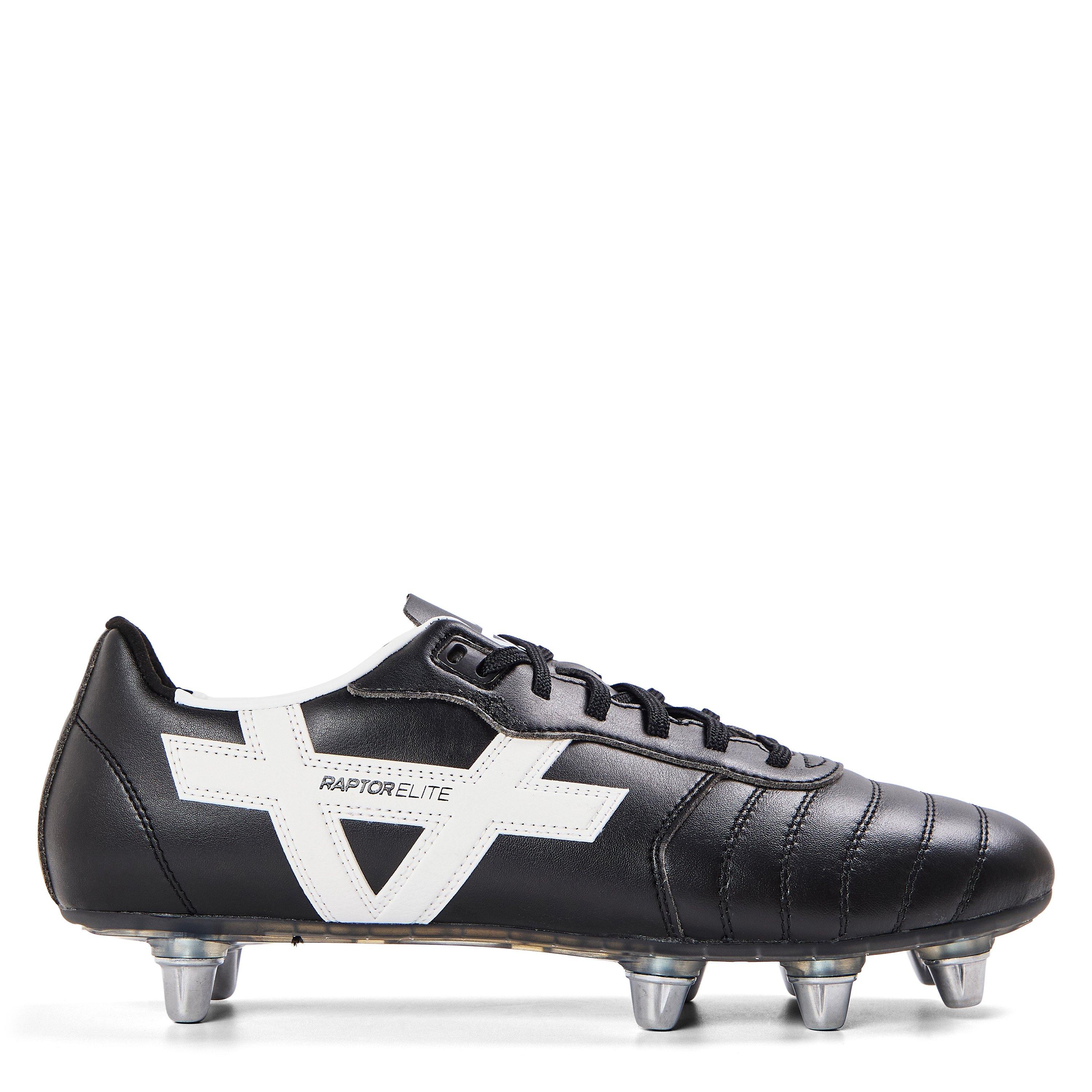 Black - OXEN - Men's Oxford Raptor Elite Stud Rugby Boots - 1