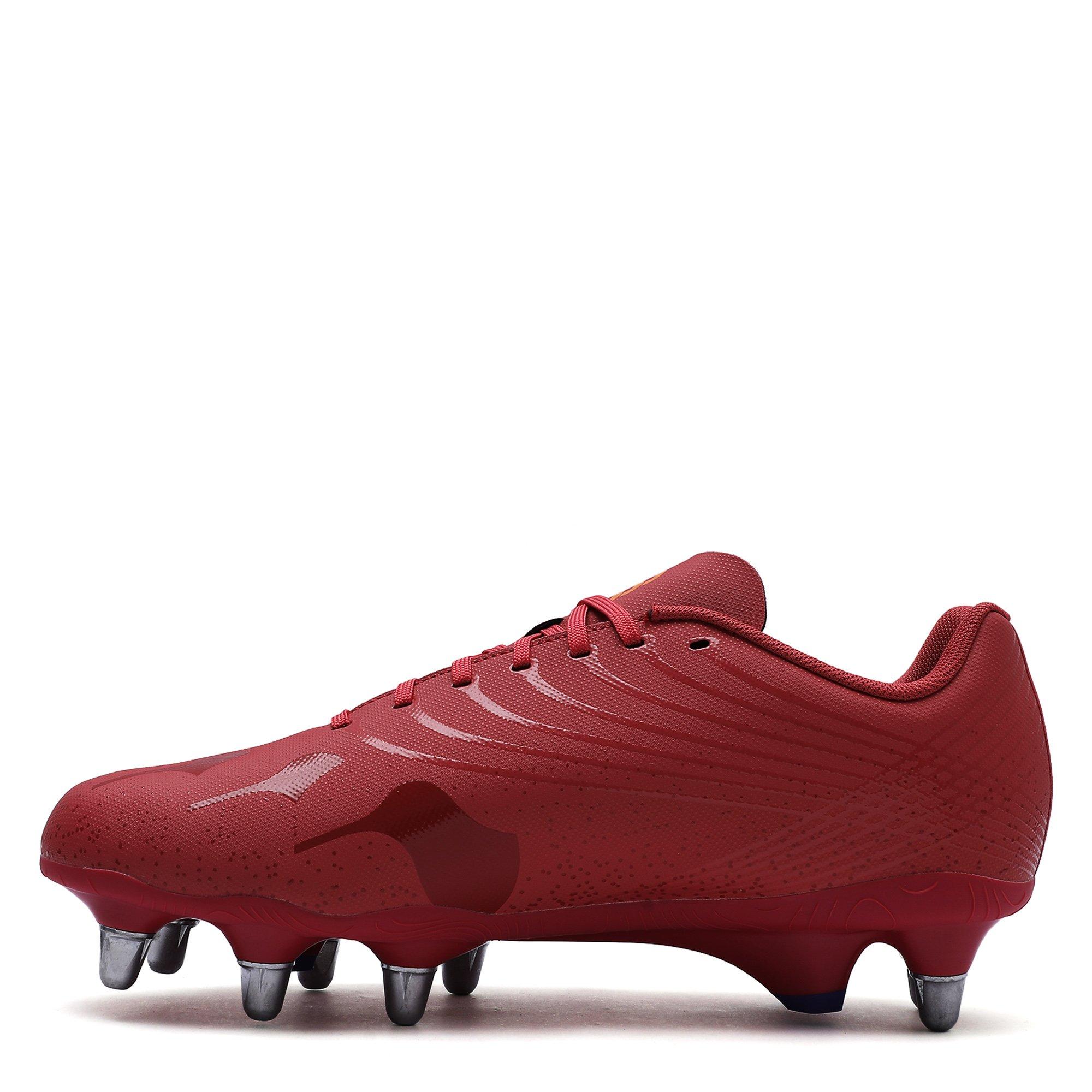 Pur/Org - Canterbury - Stampede Groundbreak Mens Soft Ground Rugby Boots - 2