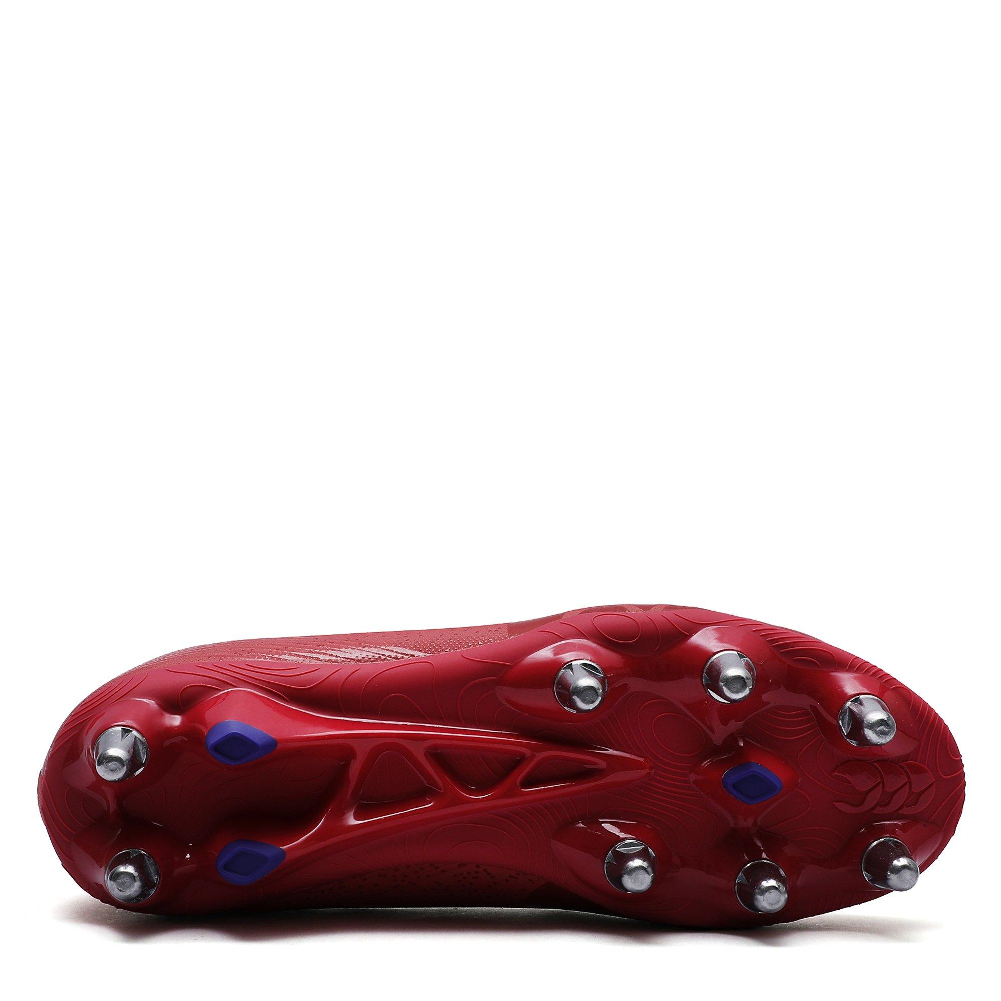 Pur/Org - Canterbury - Stampede Groundbreak Mens Soft Ground Rugby Boots - 4