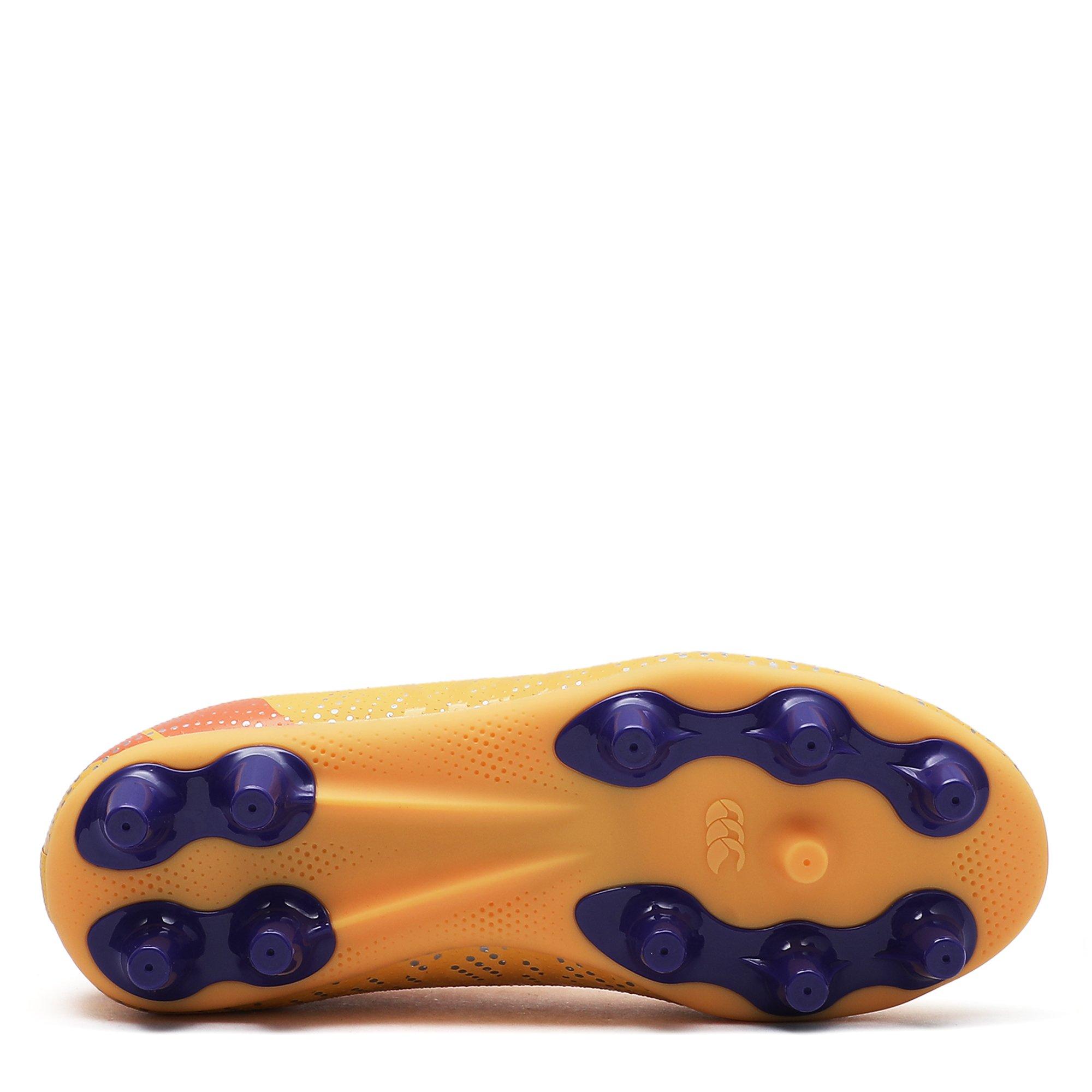 Amber/Org/Mars - Canterbury - Speed Infinite Junior Firm Ground Rugby Boots - 4