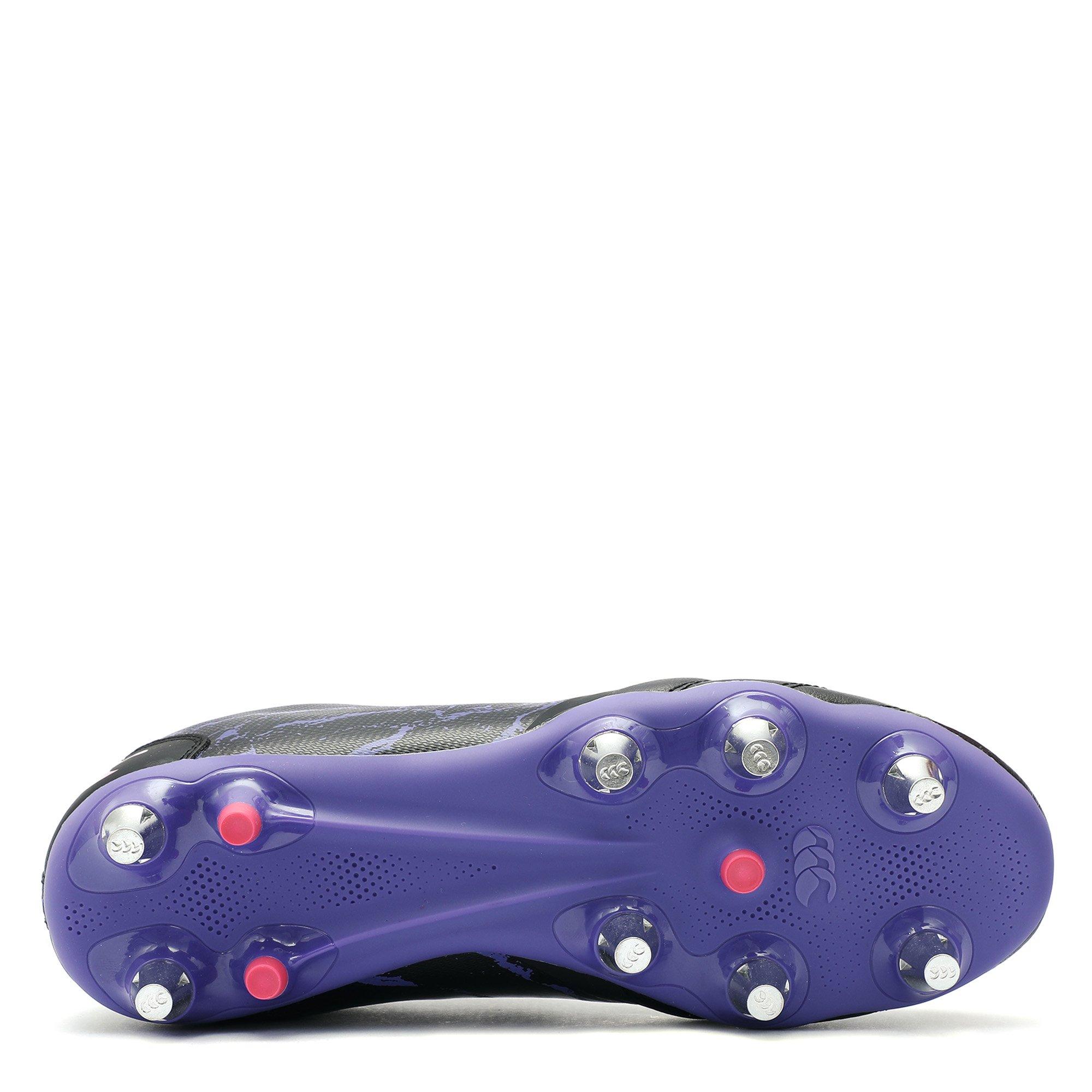 BLK/PRISMVIOLET - Canterbury - Stampede Team Soft Ground Rugby Boots - 4
