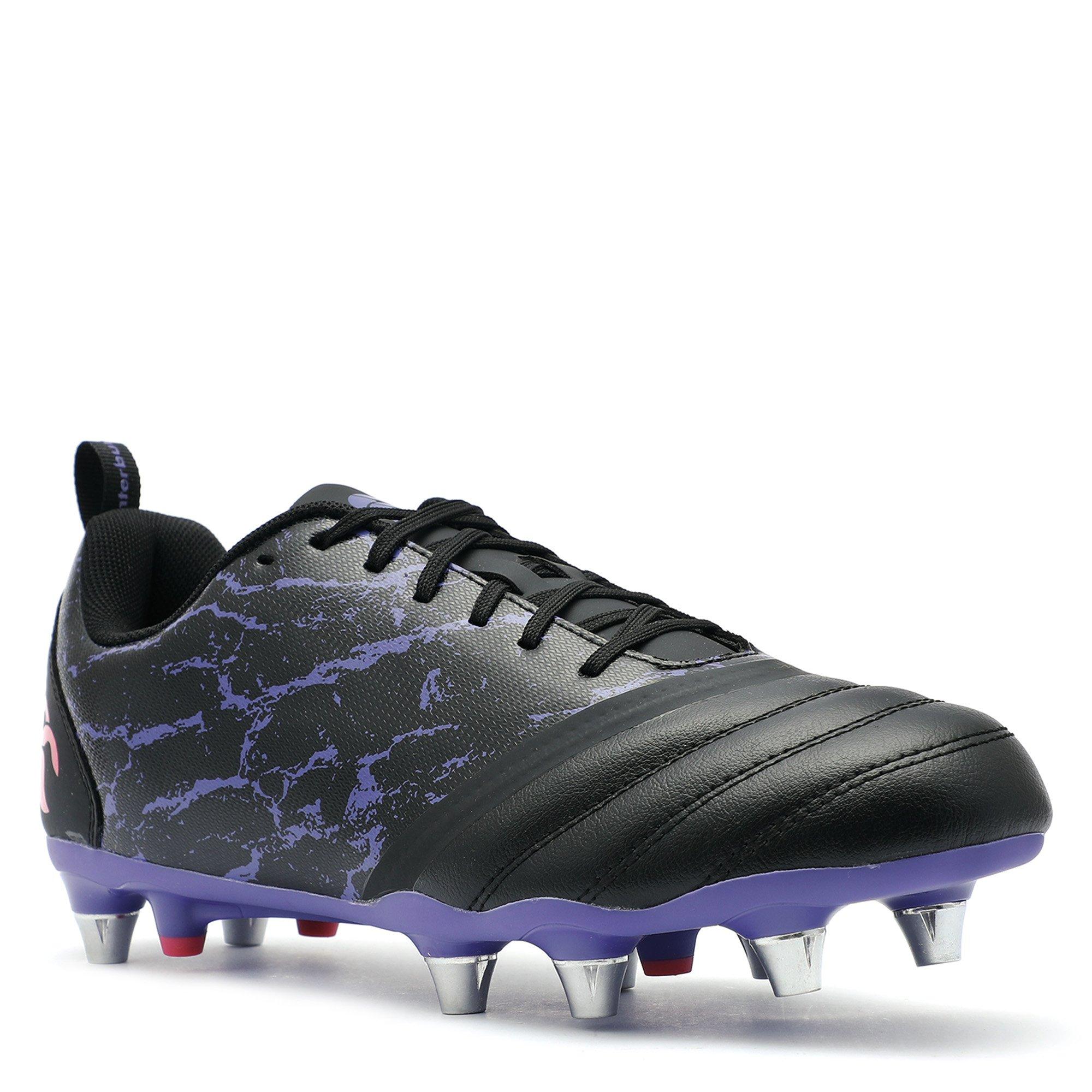 BLK/PRISMVIOLET - Canterbury - Stampede Team Soft Ground Rugby Boots - 5