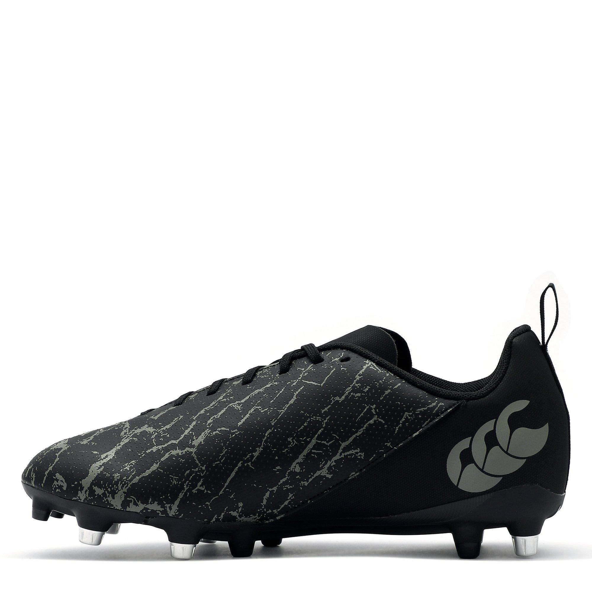Blk/GravityGrey - Canterbury - Speed Team Soft Ground Rugby Boots - 2