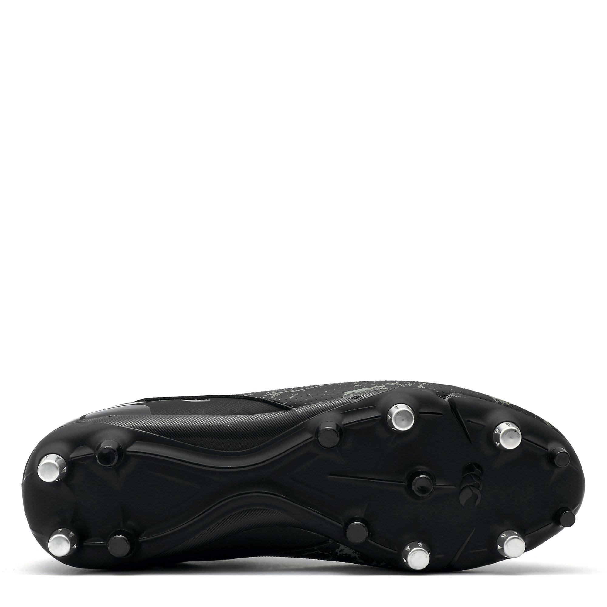 Blk/GravityGrey - Canterbury - Speed Team Soft Ground Rugby Boots - 4