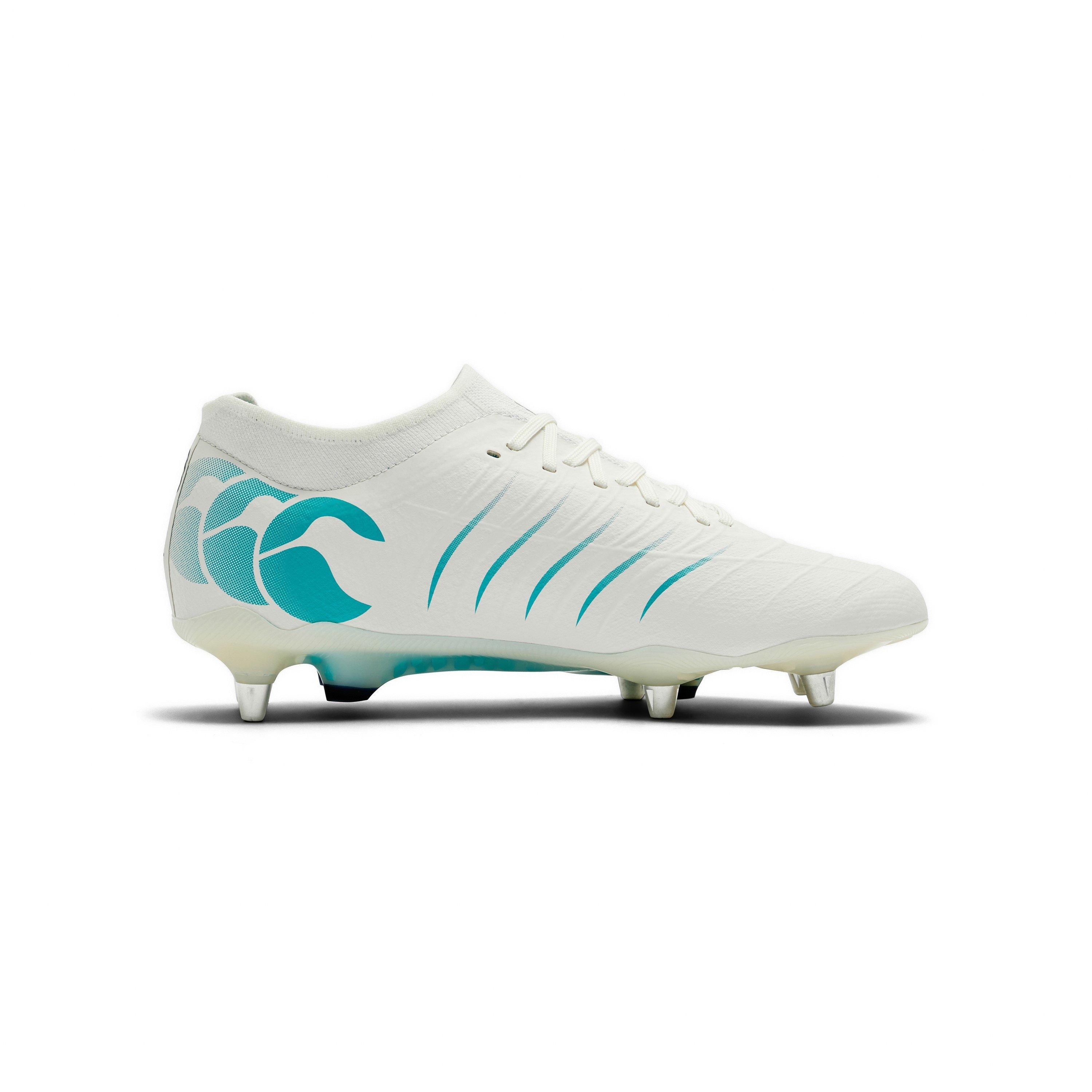 White - Canterbury - Phoenix 2 Elite Mens Soft Ground Rugby Boots - 3