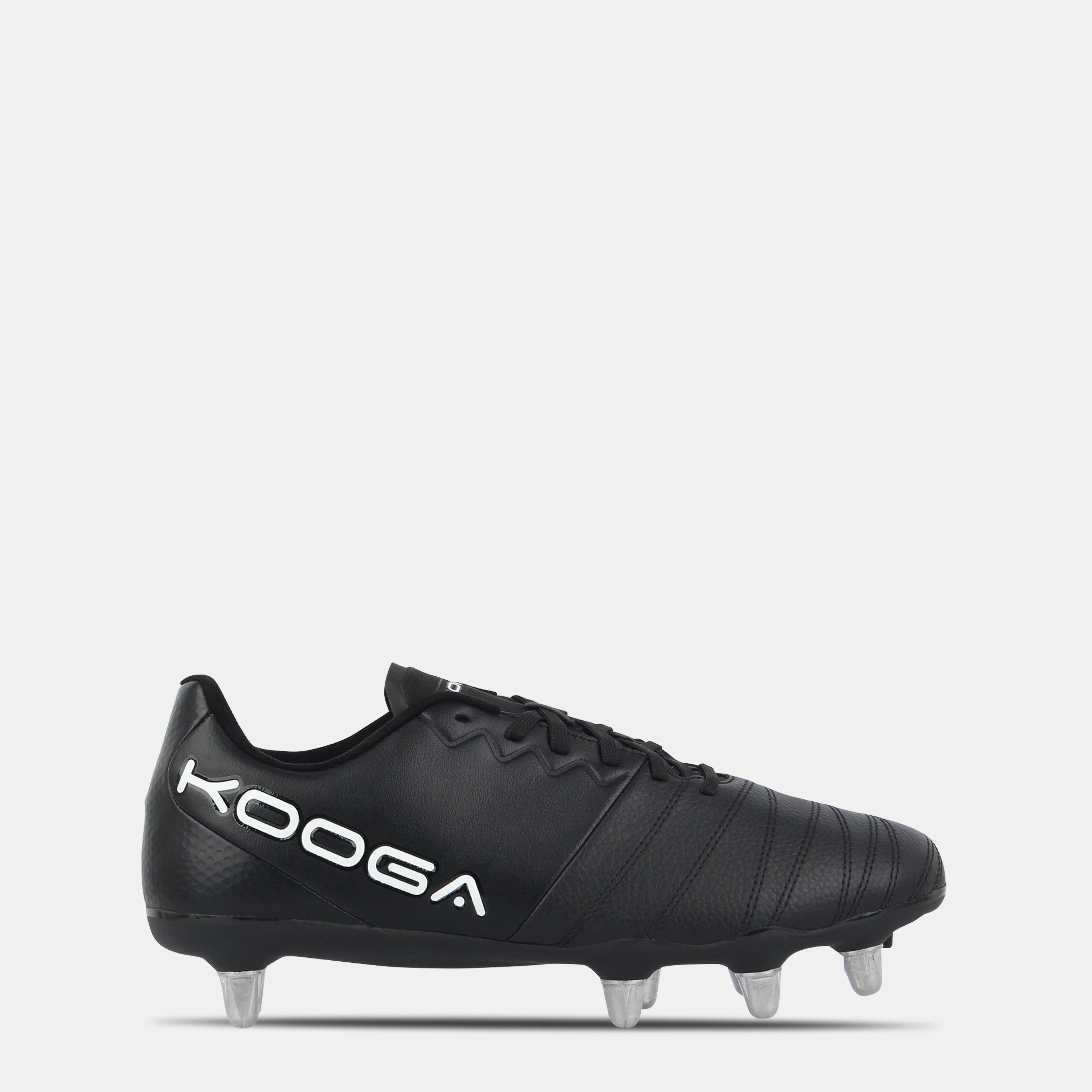 Black/White - KooGa - Power SG Rugby Boots Mens - 1