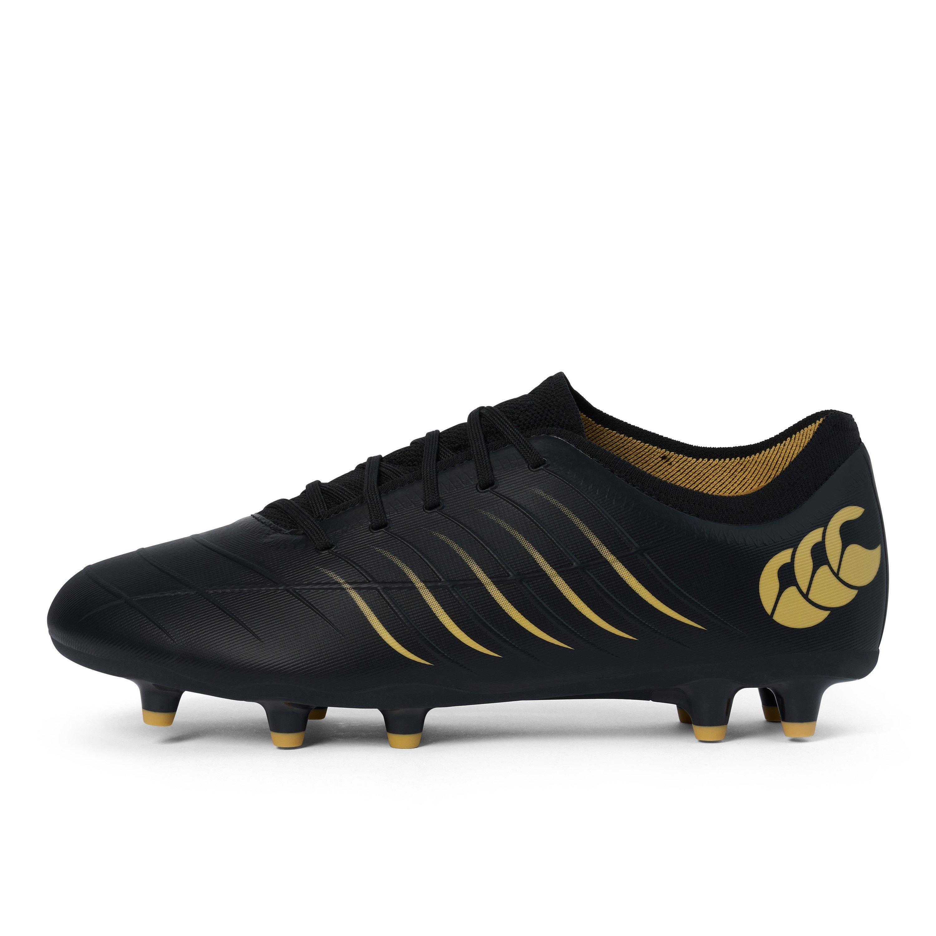 Canterbury Men's Phoenix 2 Pro Firm Ground Rugby Boots - Black - 9.5 (44.5)