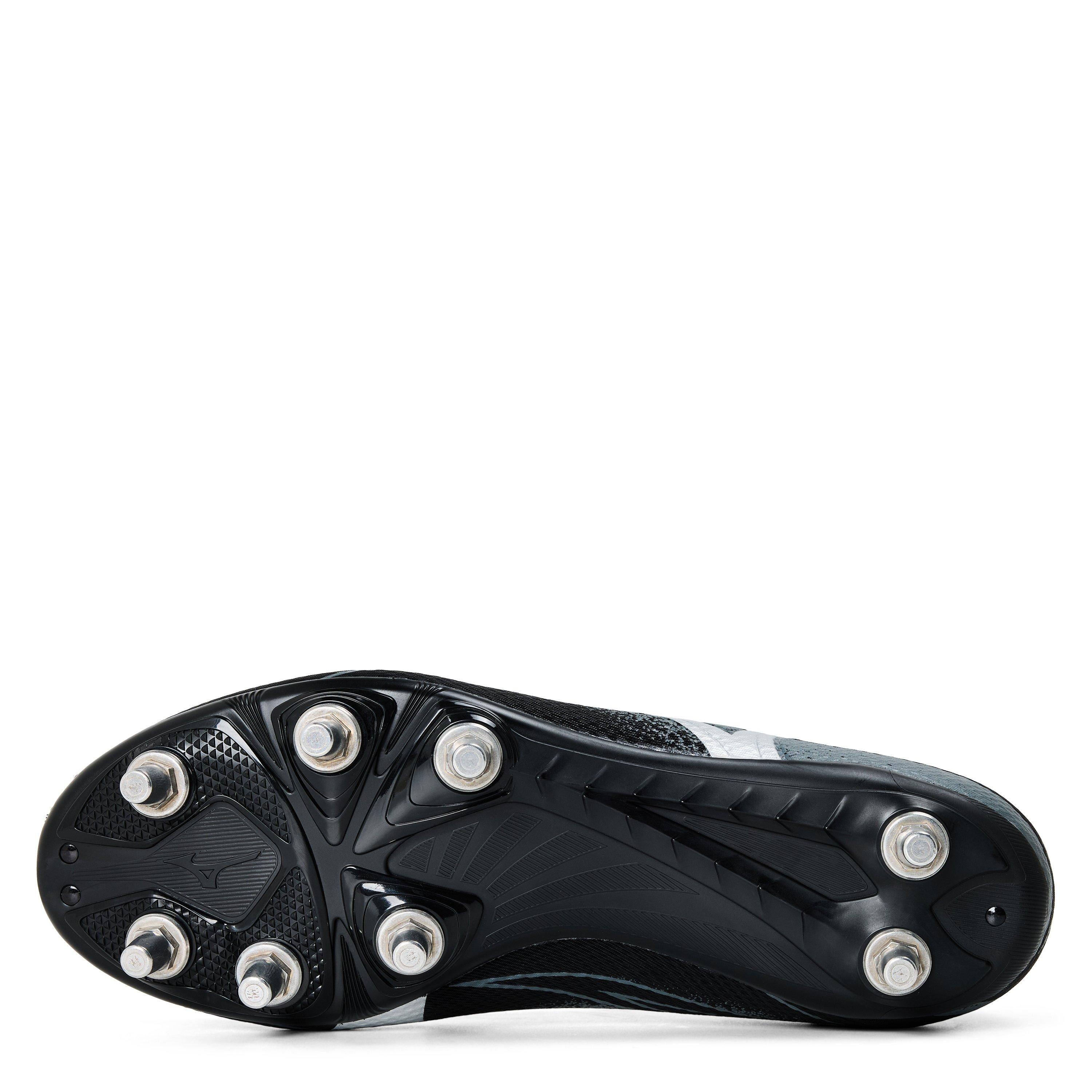 Black Silver - Mizuno - Men's Waitangi Rugby Boot - 7