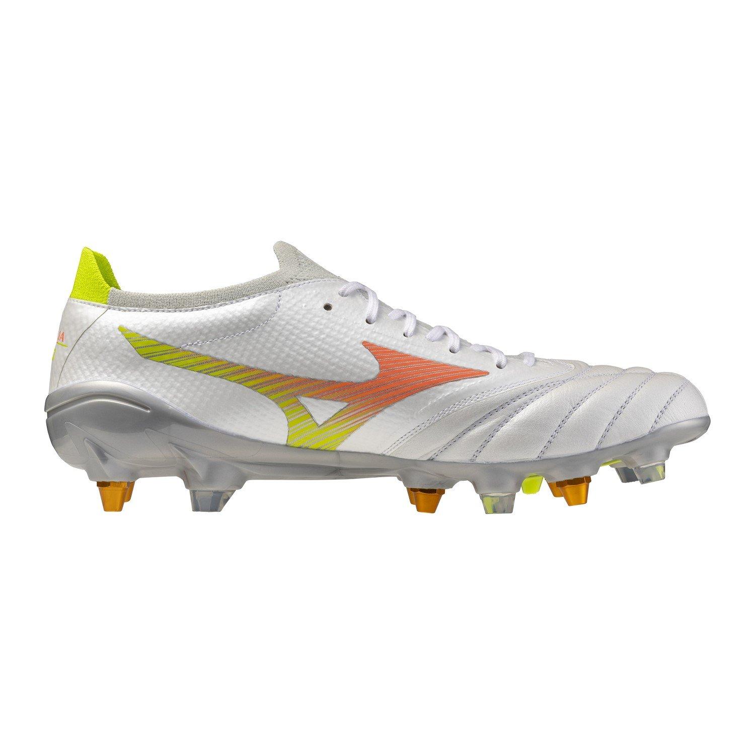 Blanco/Lava - Mizuno - Mens Mizuno Morrela Neo Elite V Soft Ground - 3