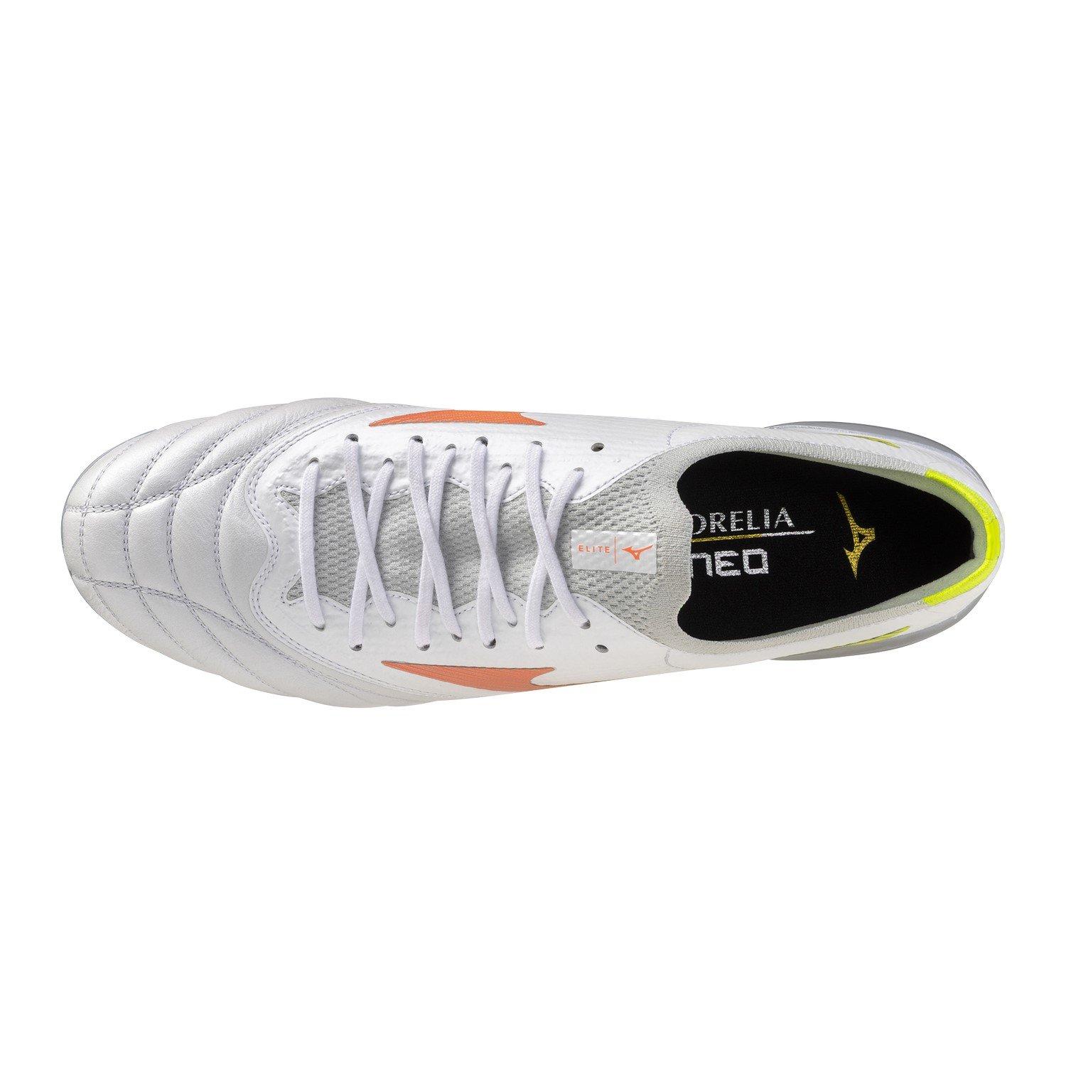 Blanco/Lava - Mizuno - Mens Mizuno Morrela Neo Elite V Soft Ground - 4