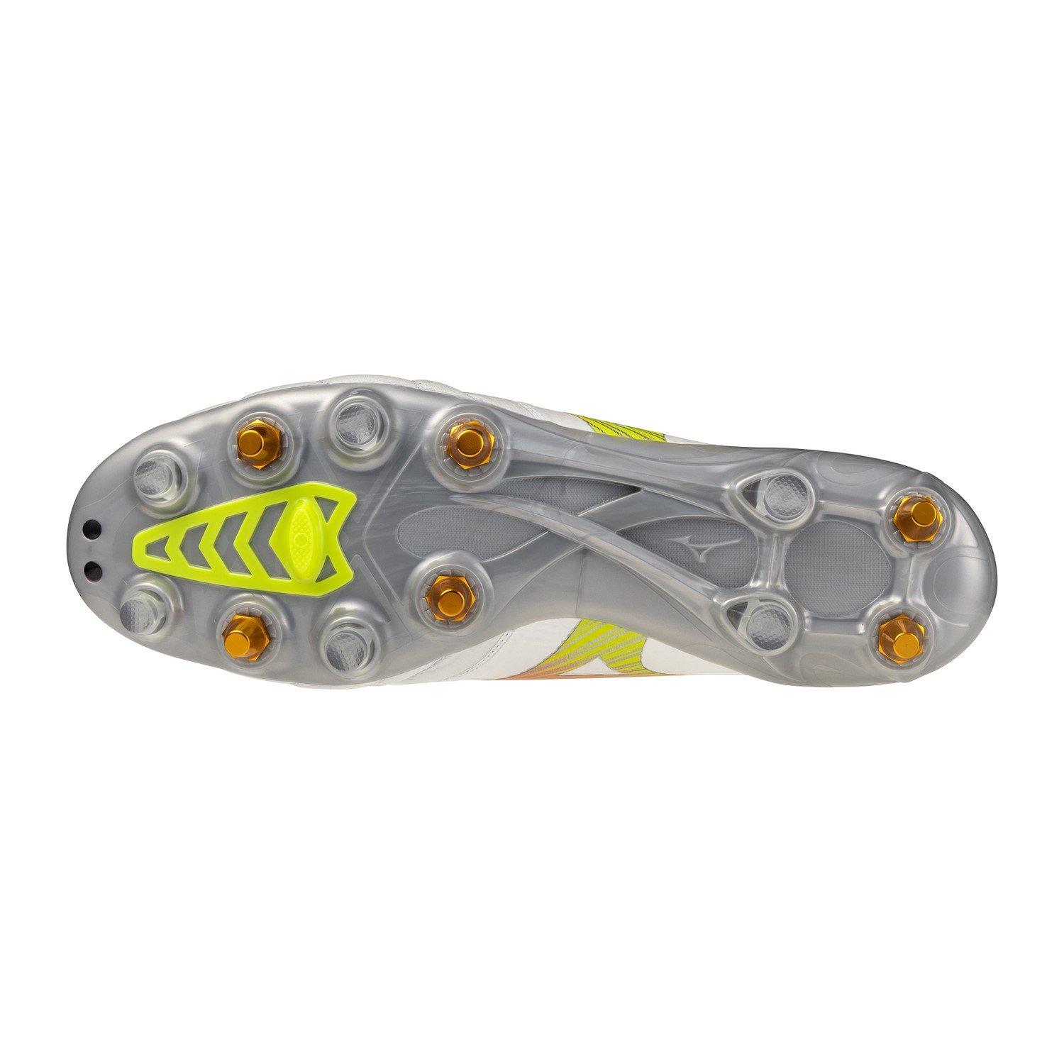 Blanco/Lava - Mizuno - Mens Mizuno Morrela Neo Elite V Soft Ground - 8