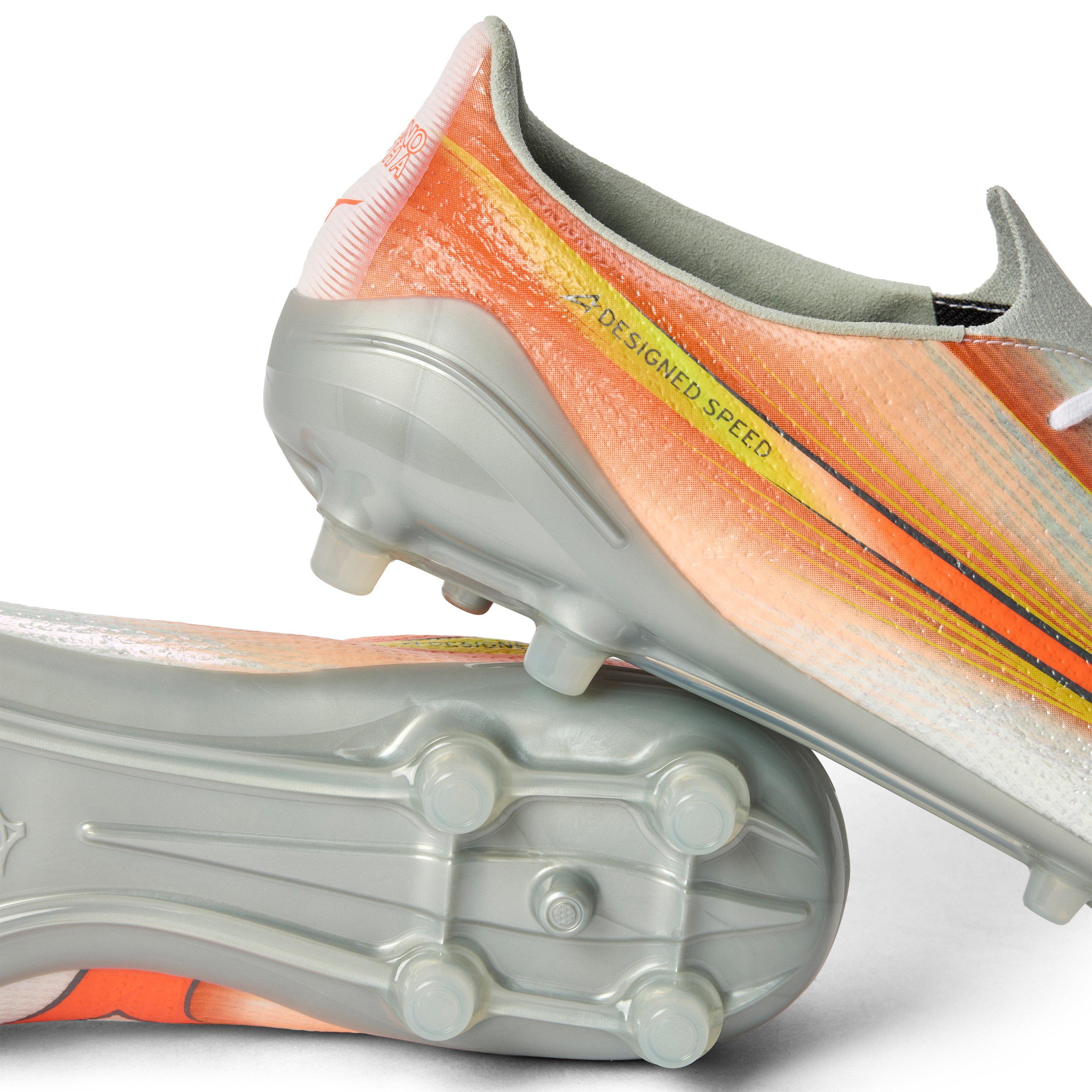 White/Lava - Mizuno - Men's Alpha Rugby Boot - 3