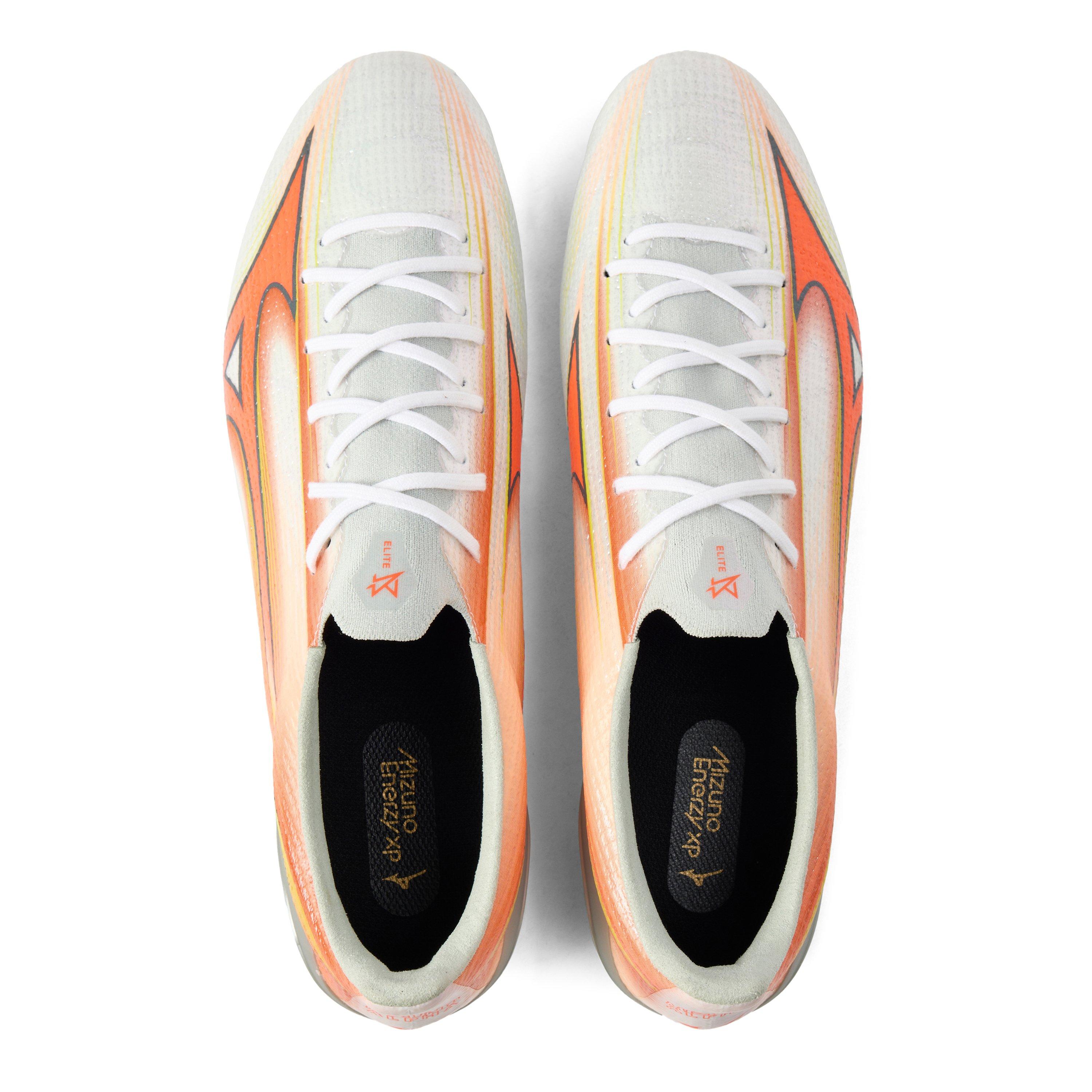 White/Lava - Mizuno - Men's Alpha Rugby Boot - 4