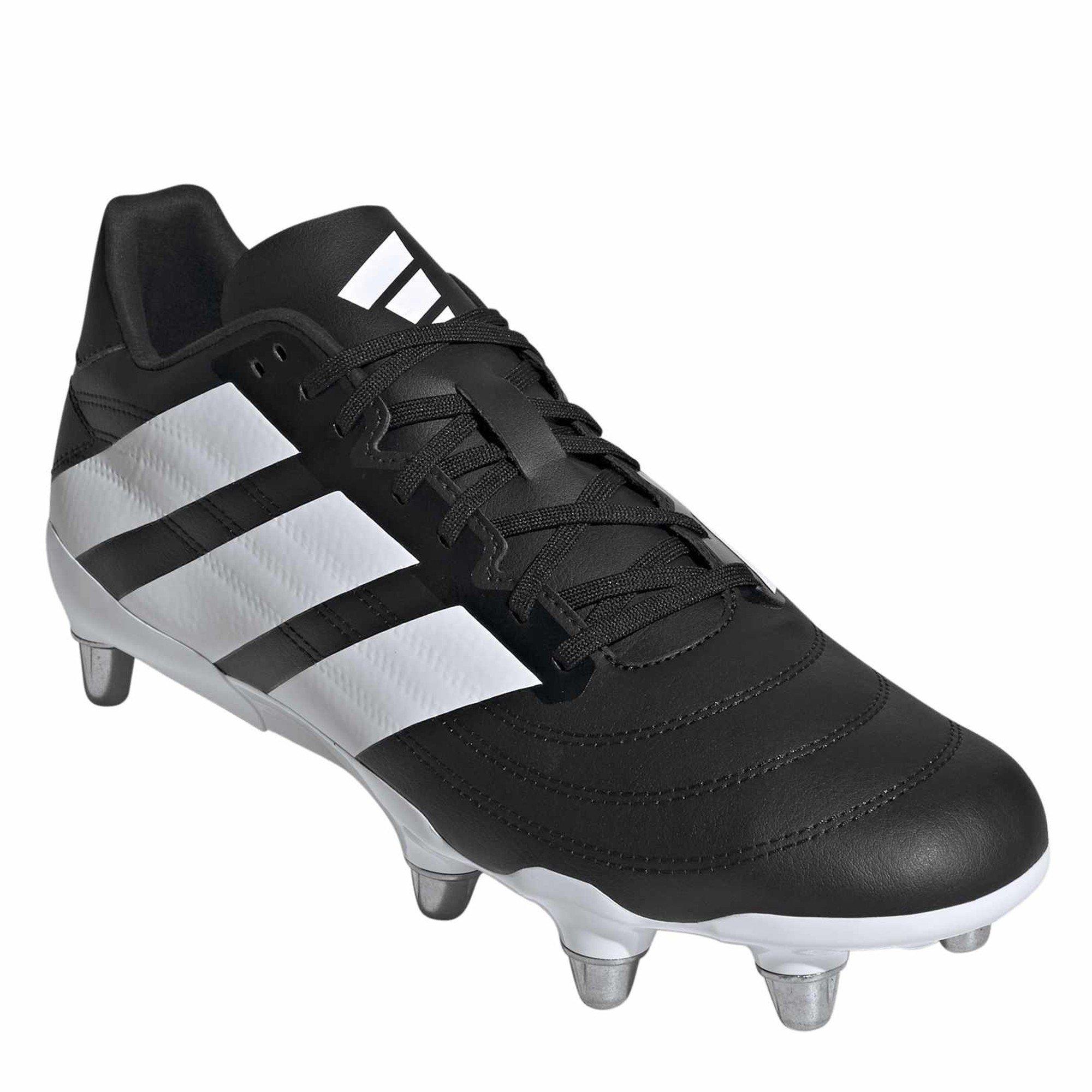 Core Black/Wht - adidas - Men's Kakari 26 Rugby Boot - 3