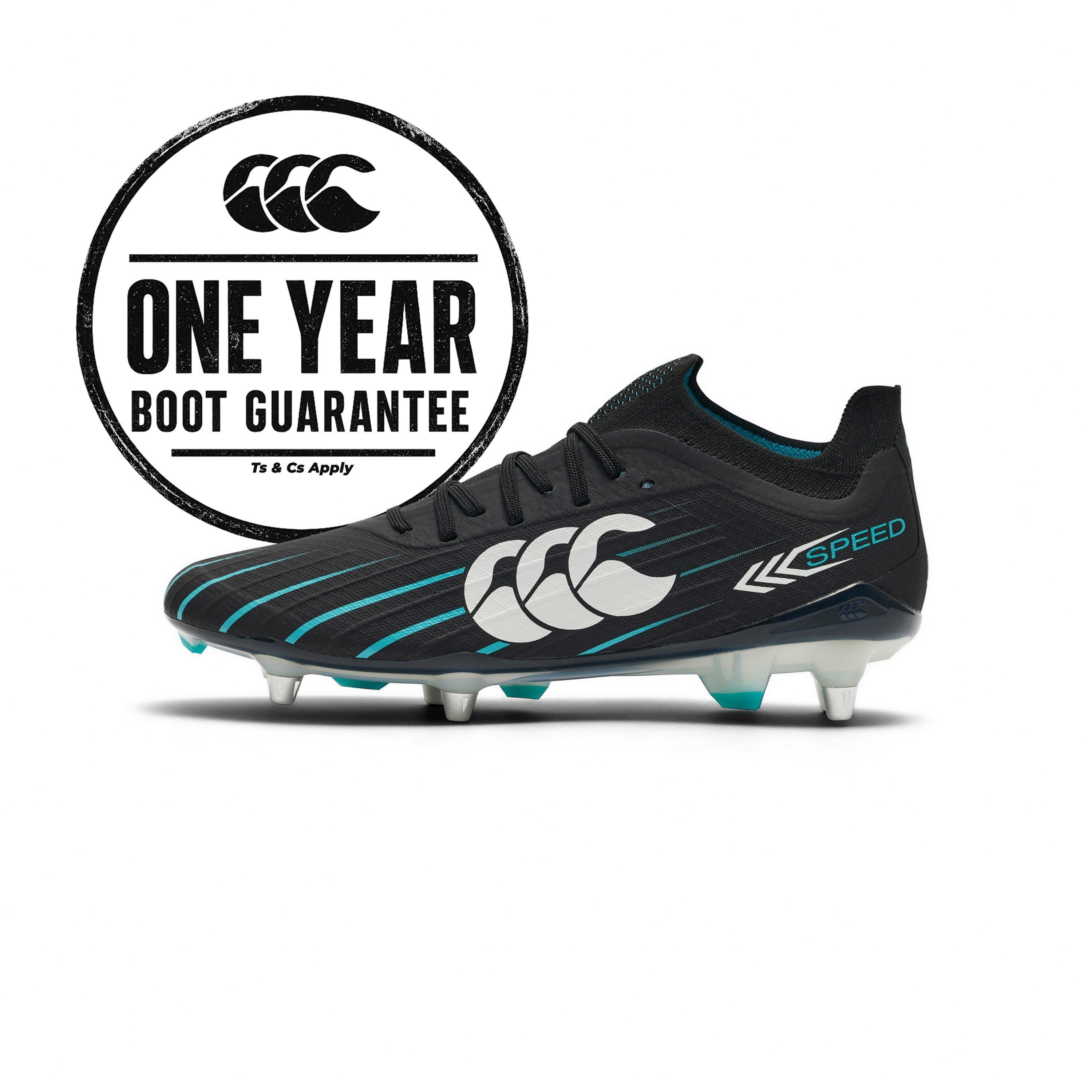 Jet Black - Canterbury - Men's Speed Rugby Boot - 2