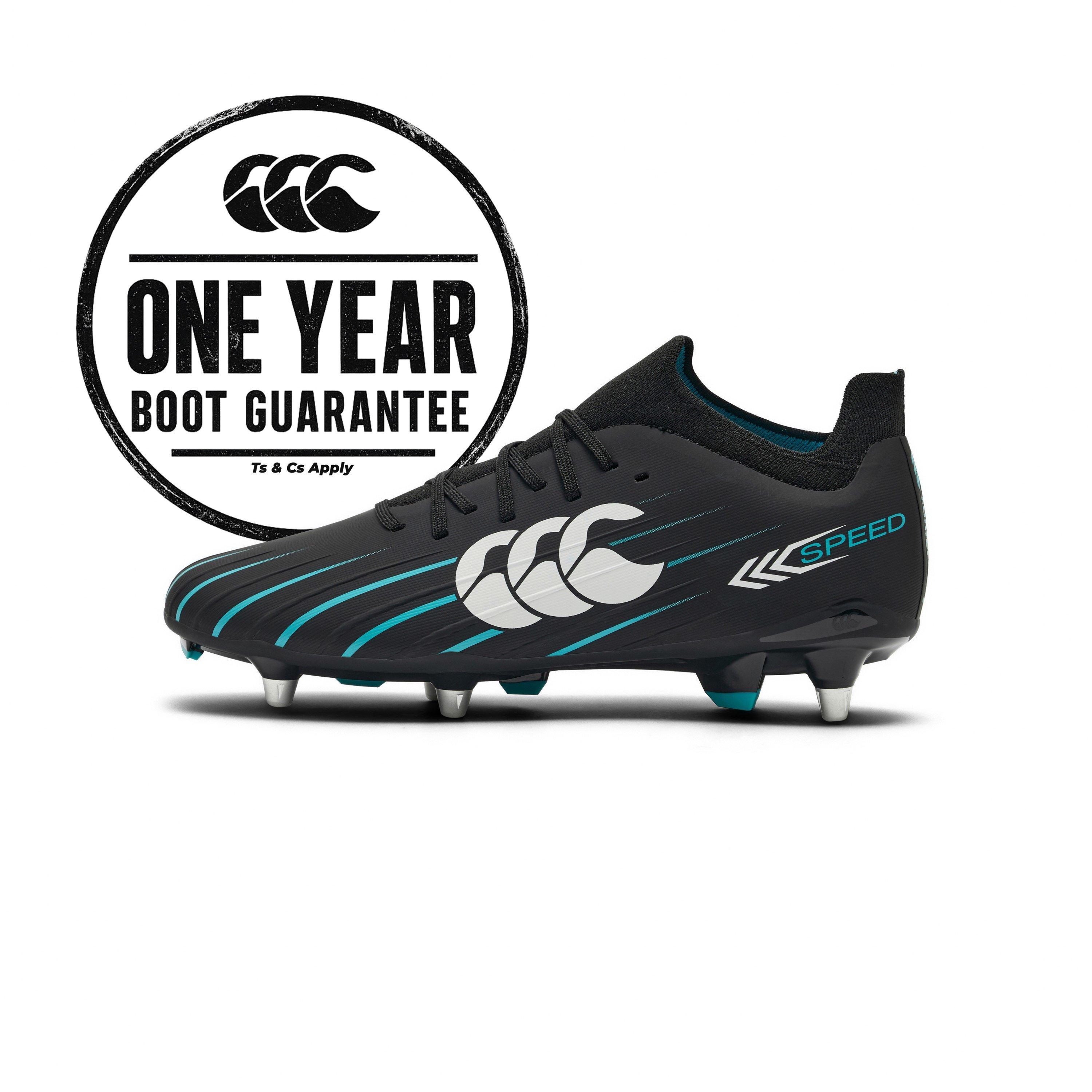 Jet Black - Canterbury - Men's Speed Rugby Boot - 2