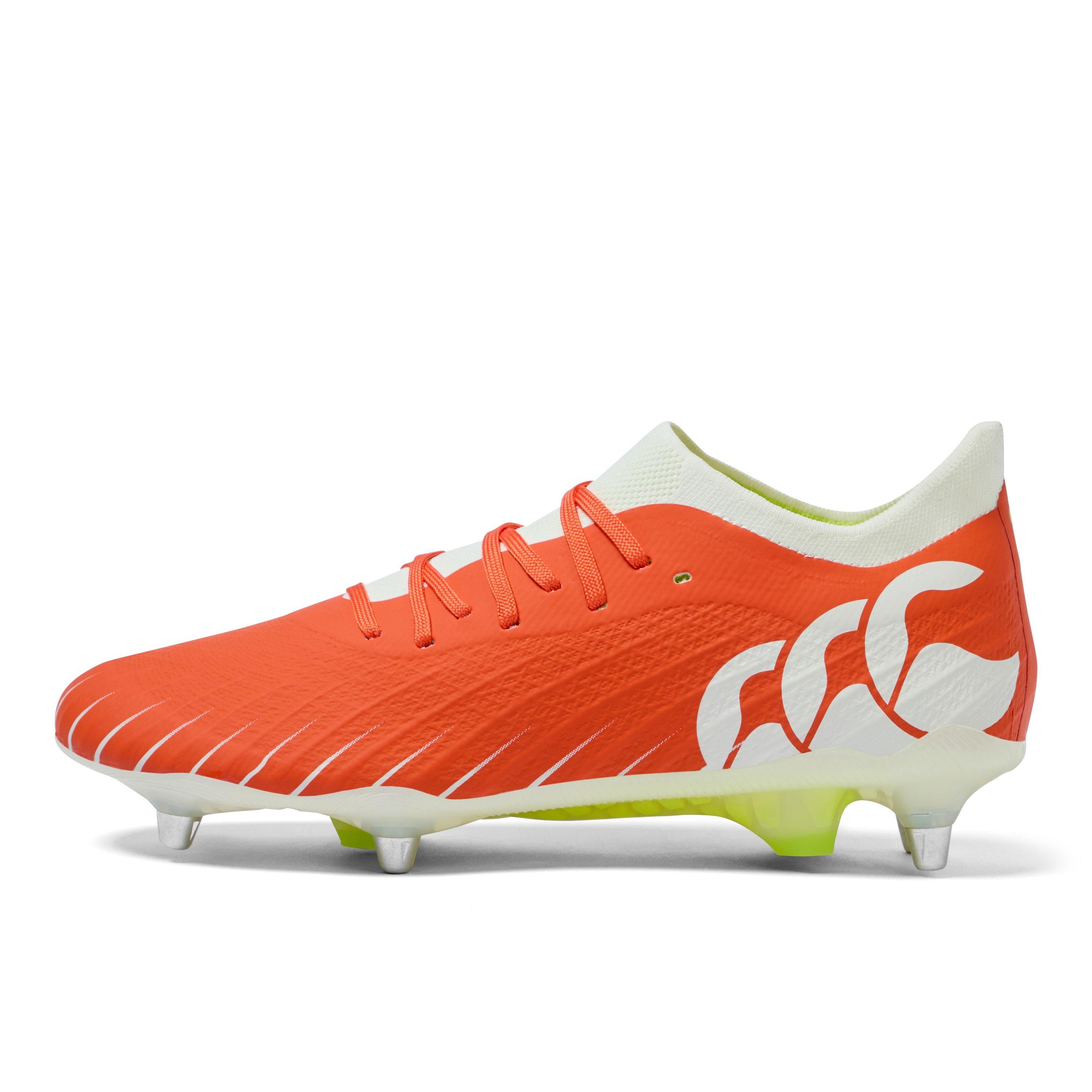 Canterbury Men's Speed Elite Soft Ground Rugby Boots - Tan Tango - 10.5 (45.5)
