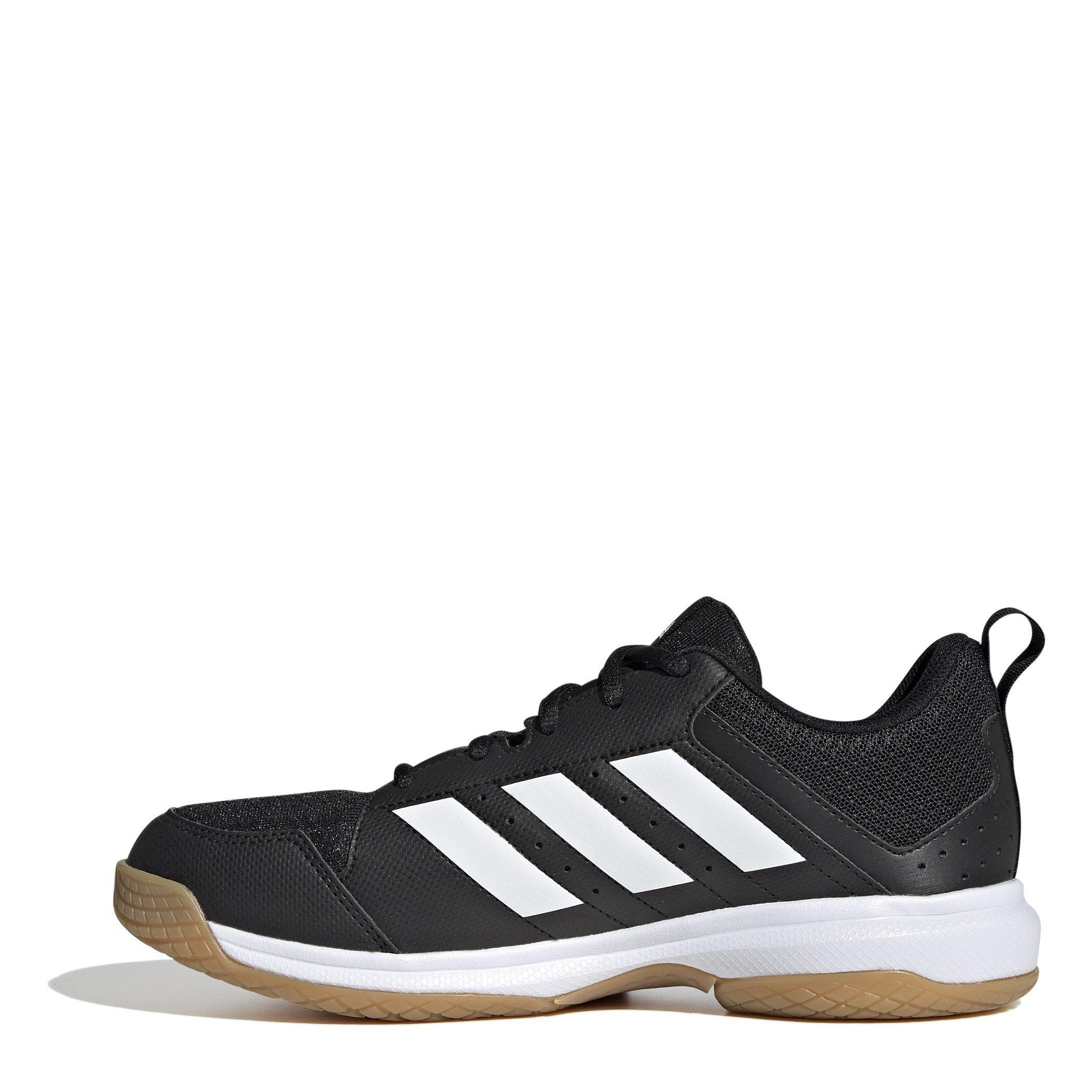 Black/White - adidas - Ligra 7 Women's Indoor Court Trainers - 2