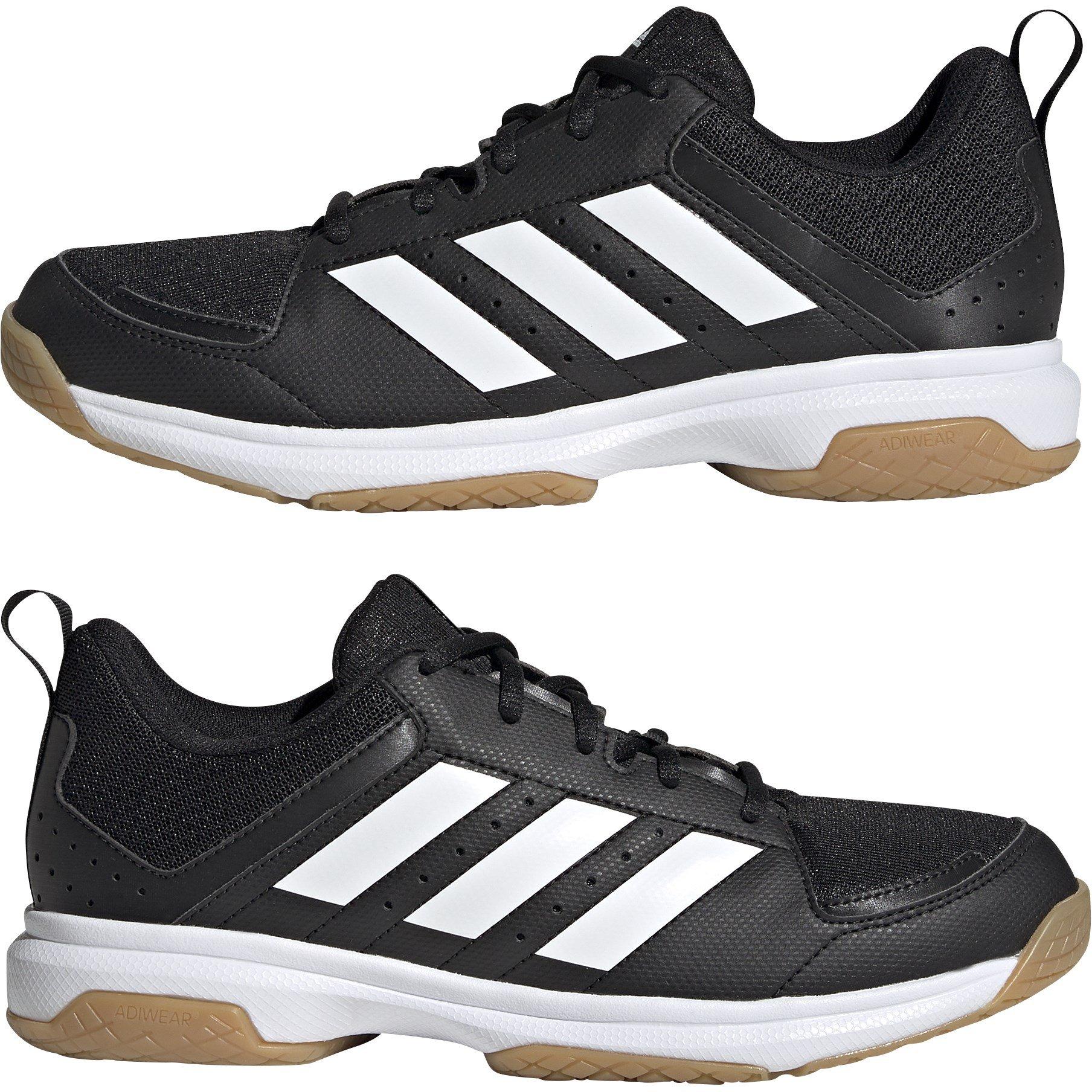 Black/White - adidas - Ligra 7 Women's Indoor Court Trainers - 9