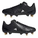 Noir/Blanc/Carbone - adidas - RS-15 Pro Soft Ground Rugby Boots - 9