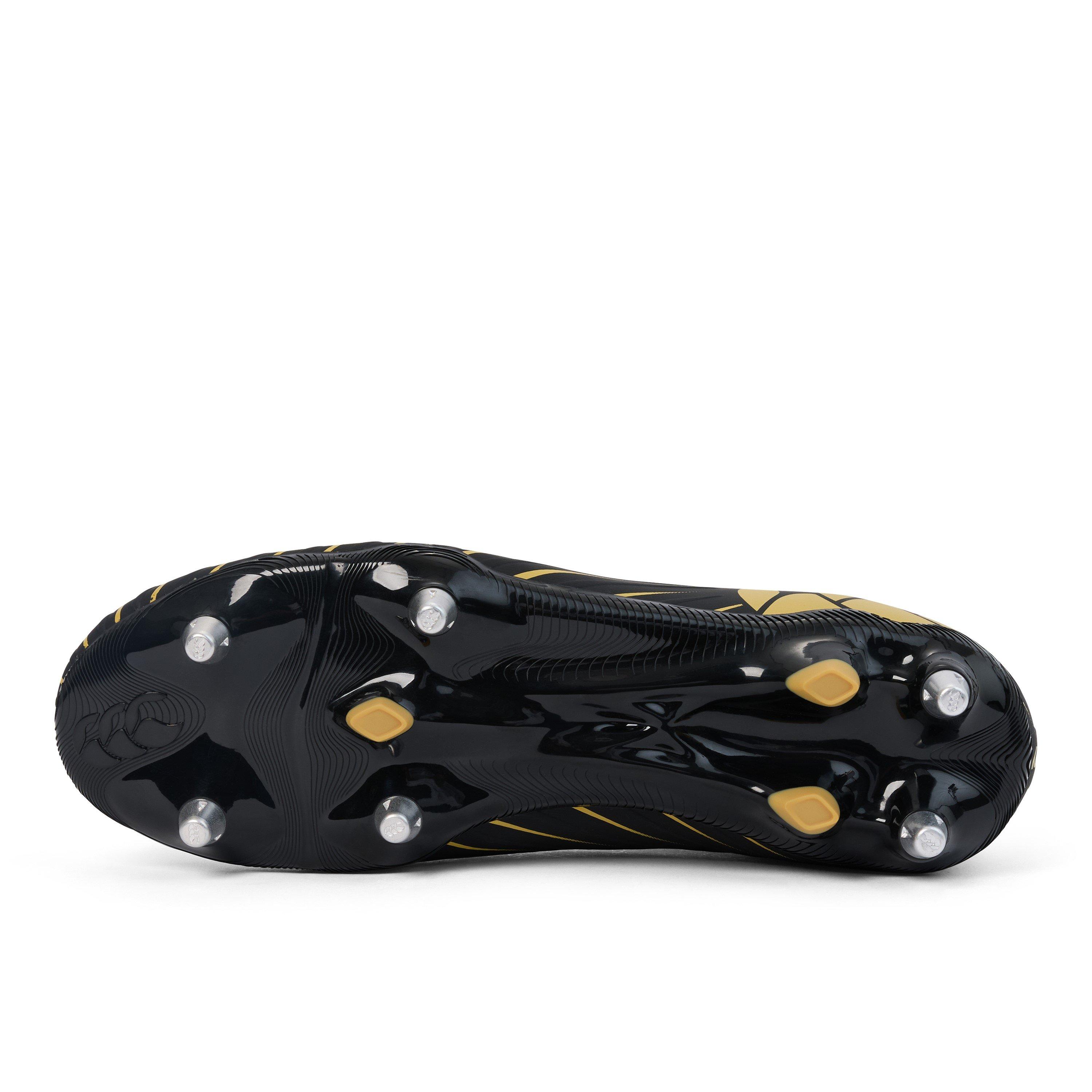 Black - Canterbury - Speed Pro Mens Soft Ground Rugby Boots - 2