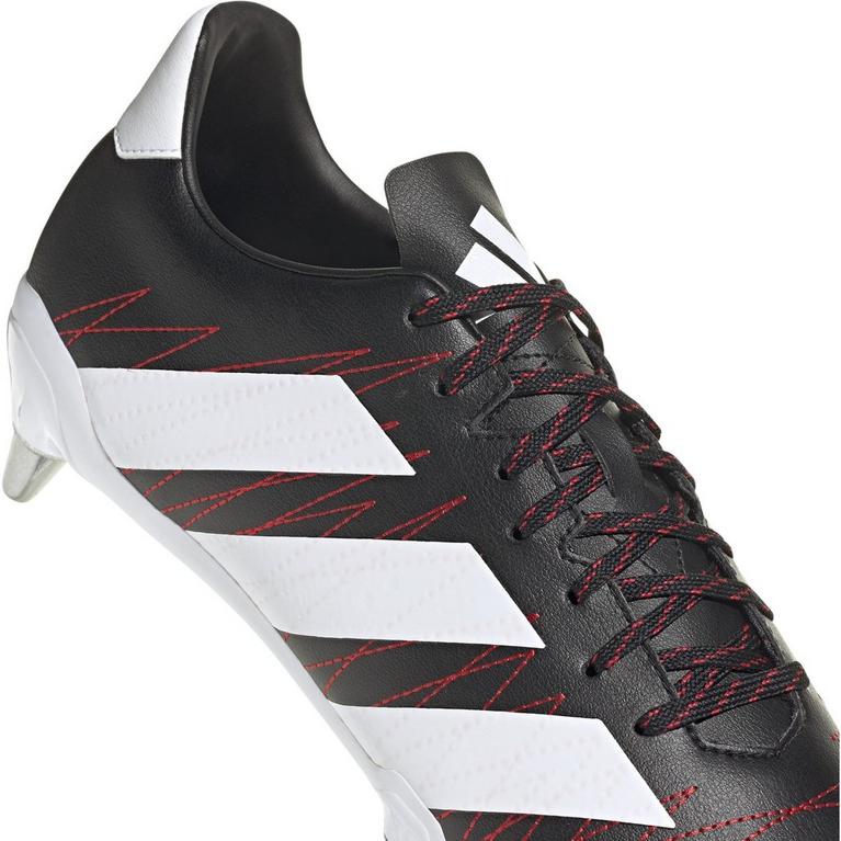 Noir/Blanc/Carbone - adidas - Kakari SG Rugby Boots Better - 7