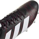 Noir/Blanc/Carbone - adidas - Kakari SG Rugby Boots Better - 8