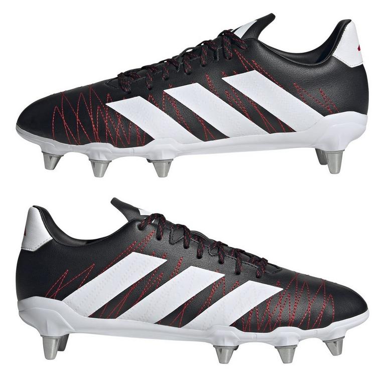 Noir/Blanc/Carbone - adidas - Kakari SG Rugby Boots Better - 9