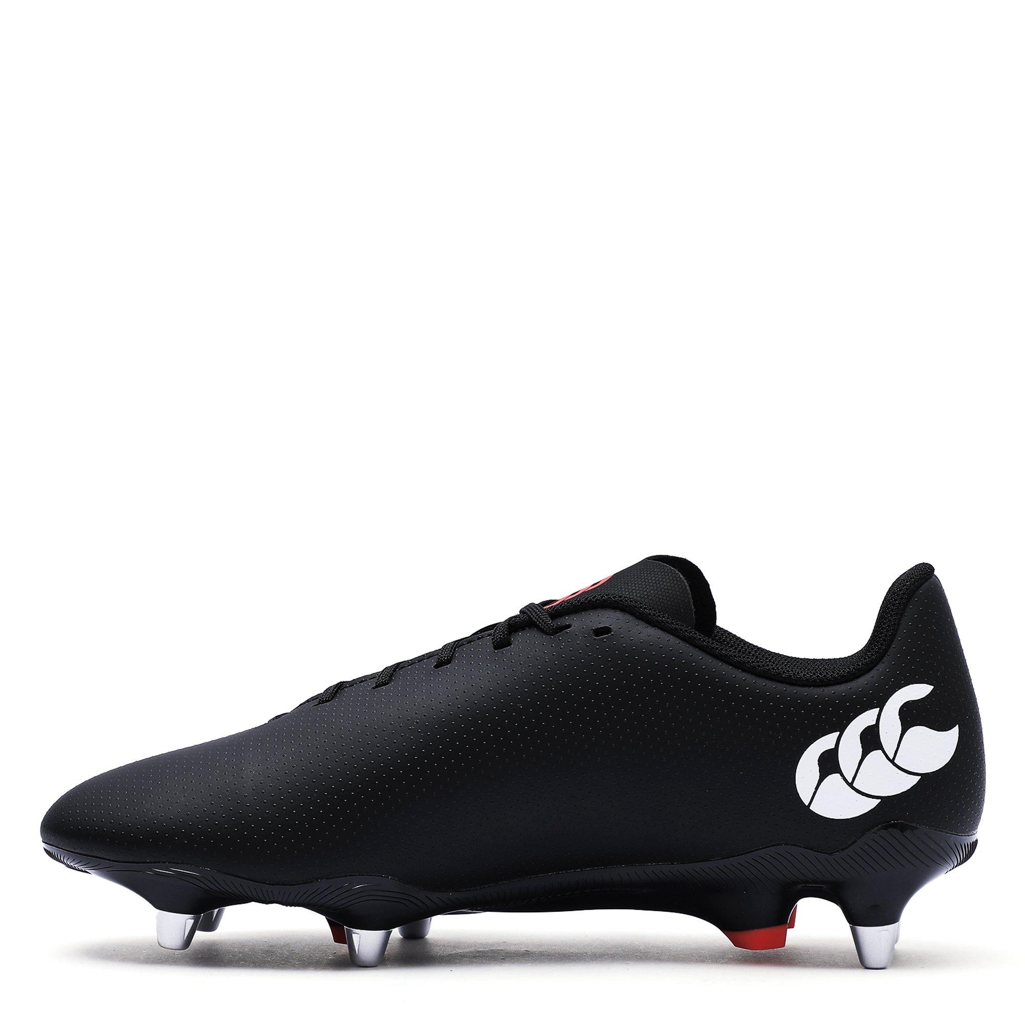 Black/White - Canterbury - Speed Raze Soft Ground Rugby Boots - 2