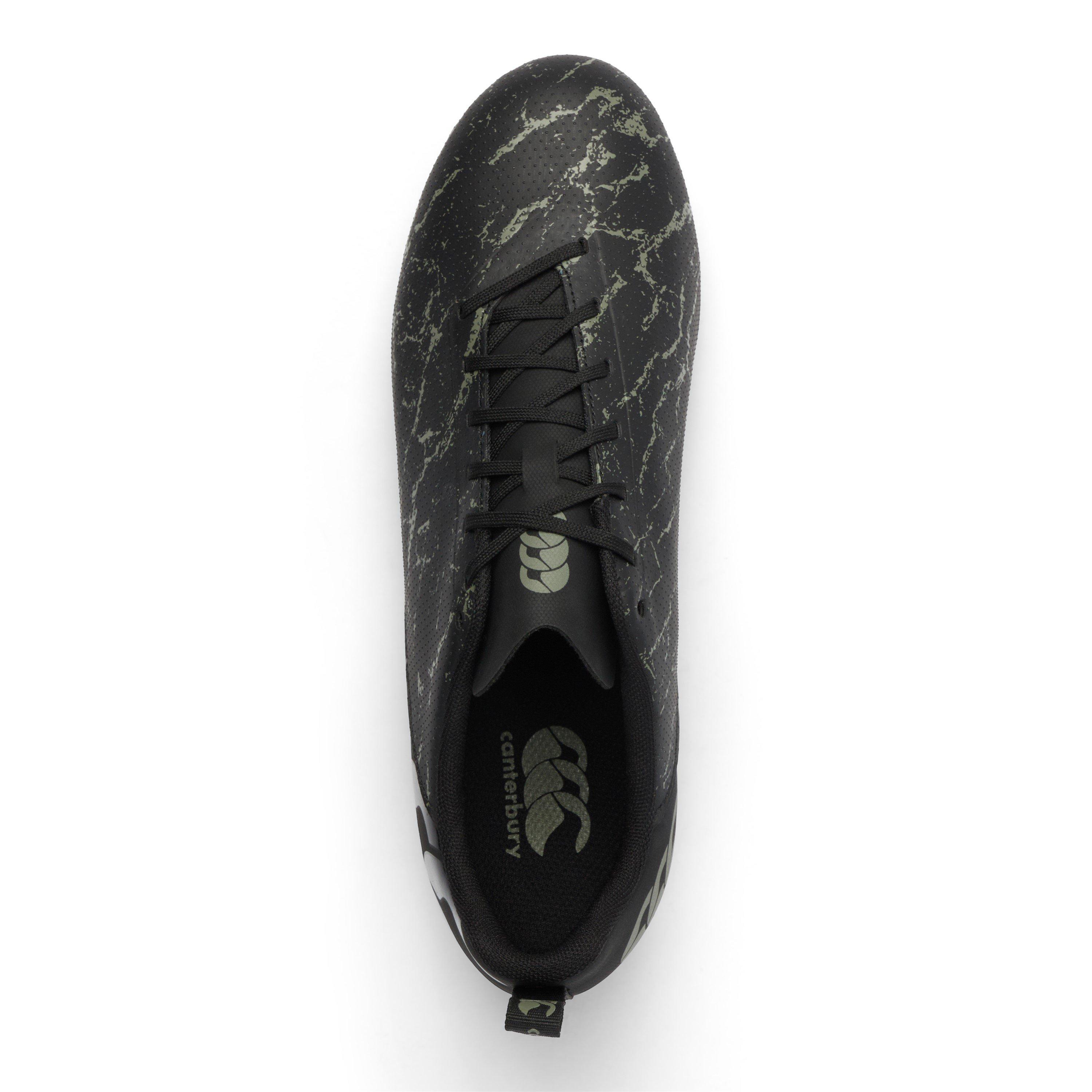 Black/Grey - Canterbury - Speed Team SG Rugby Boots Adults - 5
