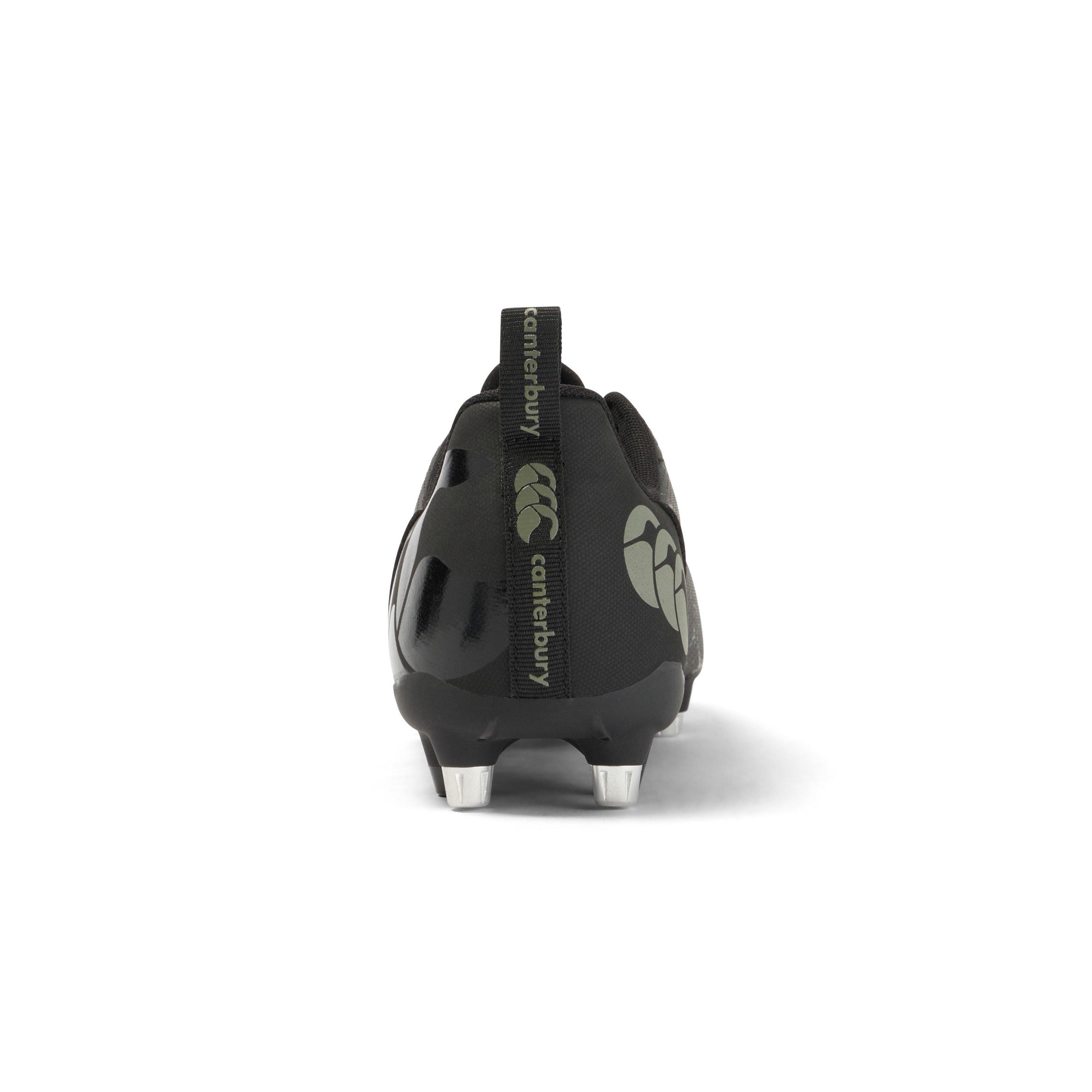Black/Grey - Canterbury - Speed Team SG Rugby Boots Adults - 6