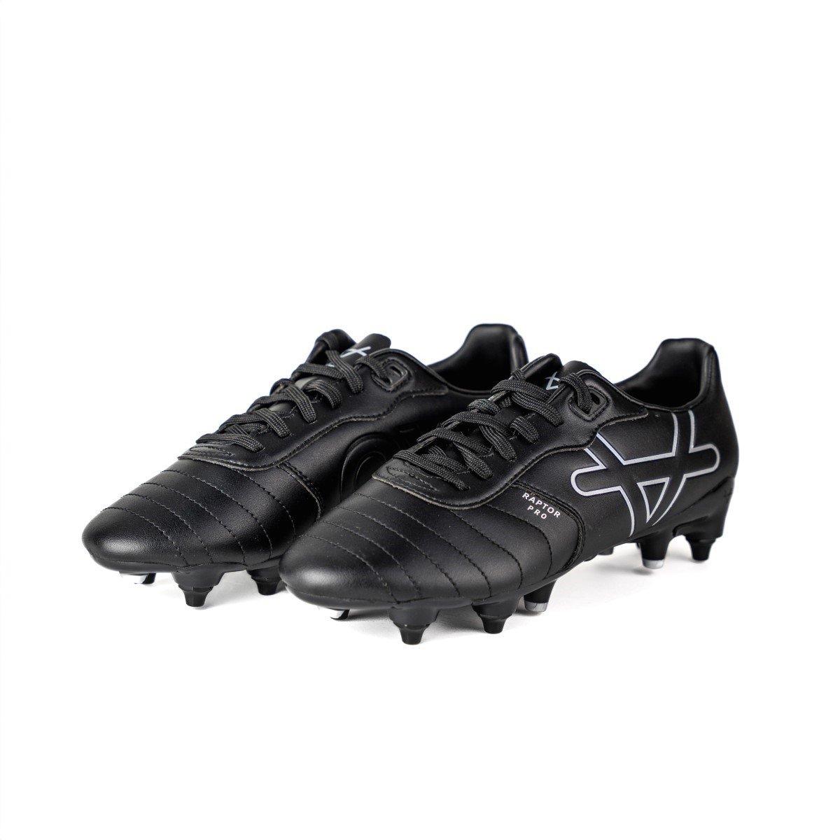 Negro - OXEN - Raptor Pro Artificial Ground Rugby Boots - 2