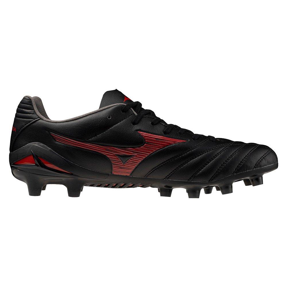 Black/Red - Mizuno - Monarcida Neo 3 Pro Adults Rugby Boots - 3