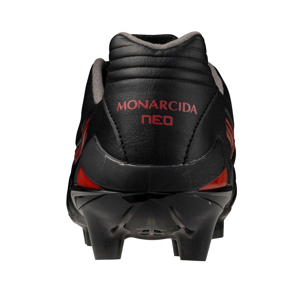 Black/Red - Mizuno - Monarcida Neo 3 Pro Adults Rugby Boots - 5