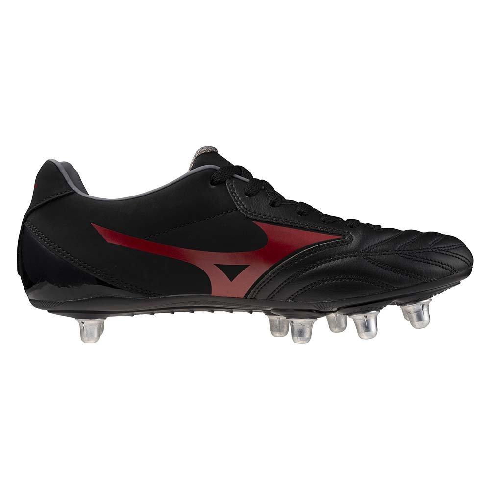 Schwarz/Rot - Mizuno - Waitangi Adults Rugby Boots - 3