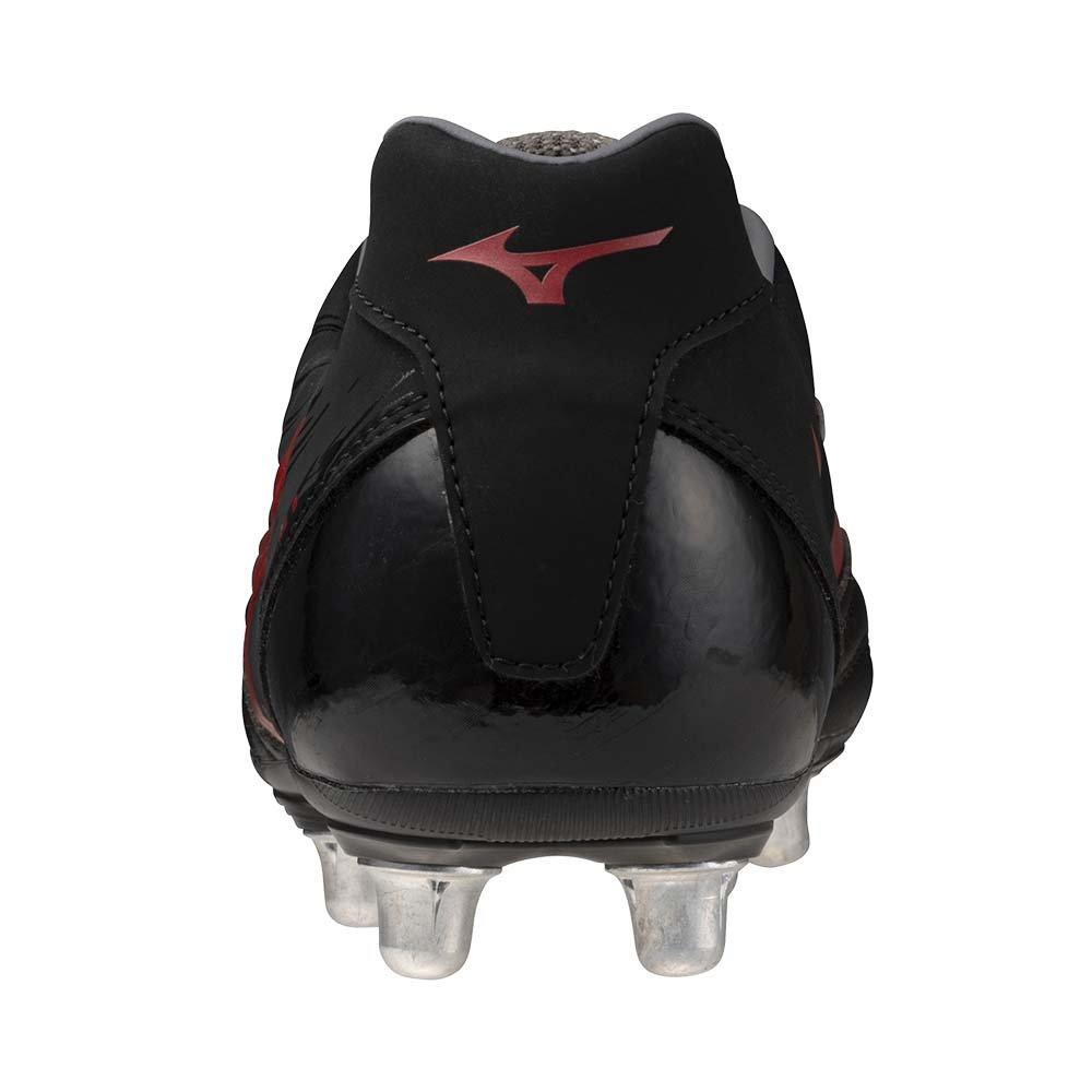 Schwarz/Rot - Mizuno - Waitangi Adults Rugby Boots - 5