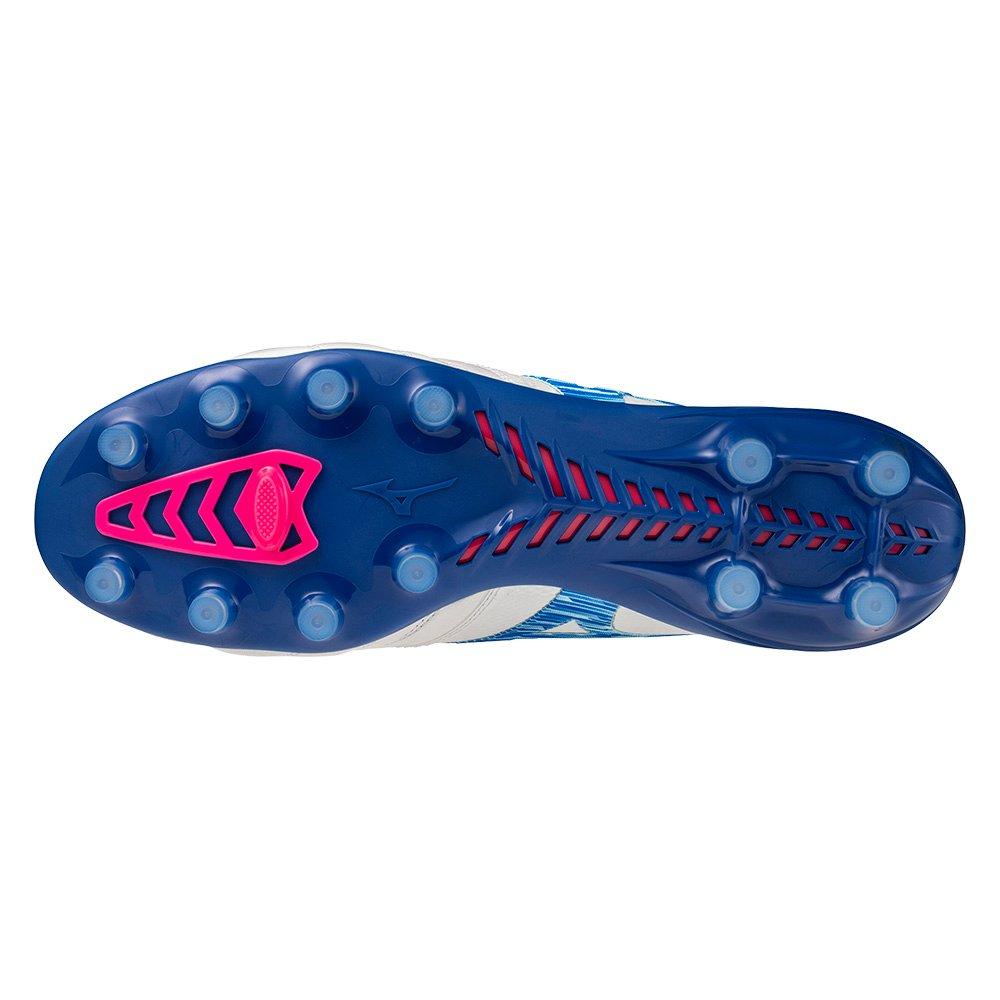 White/Turq/Pink - Mizuno - Morelia Neo IV Beta Adults Firm Ground Rugby Boots - 2