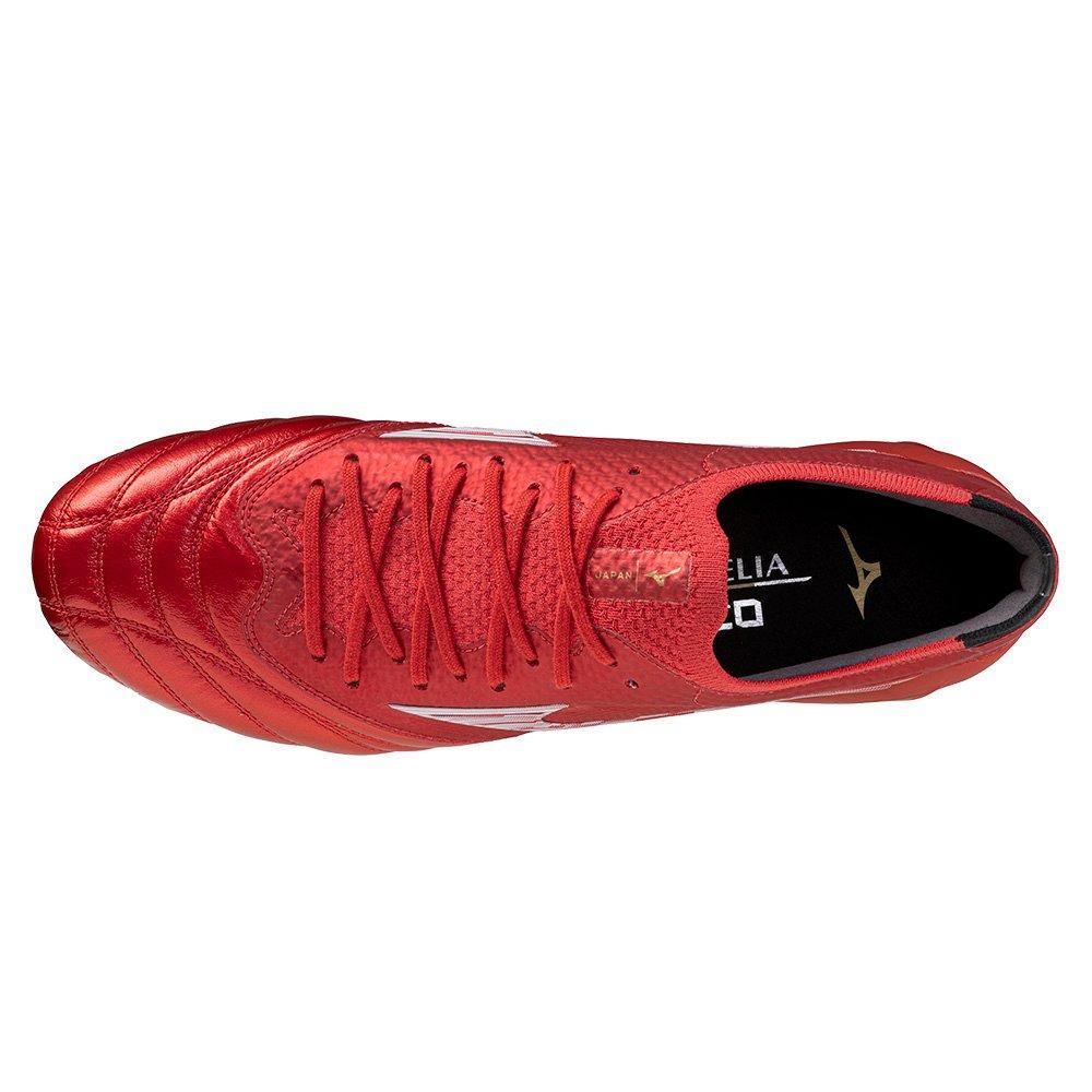 Rosso/Bianco/Nero - Mizuno - Morelia Neo IV Beta Adults Firm Ground Rugby Boots - 4