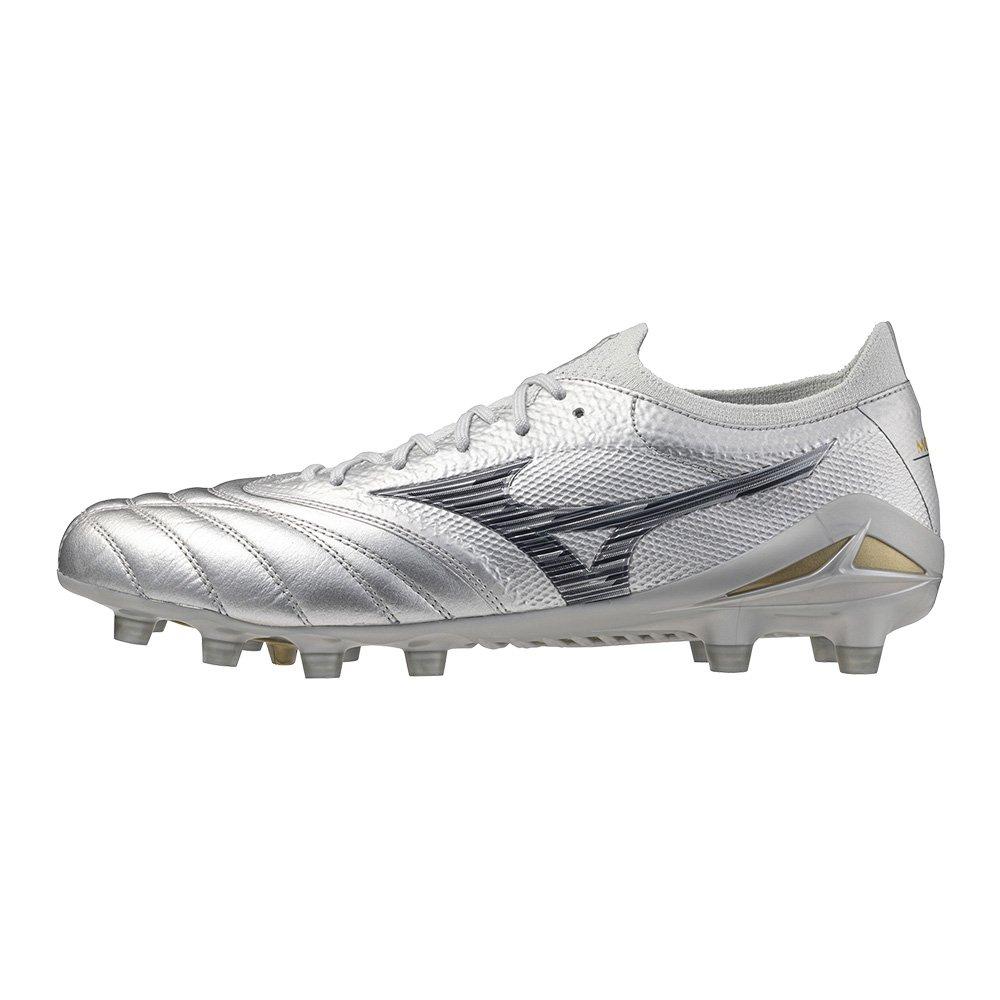 Mizuno Men's Morelia Neo Iv Beta Adults Firm Ground Rugby Boots - Glx Slv/C Gry - 11 (46)