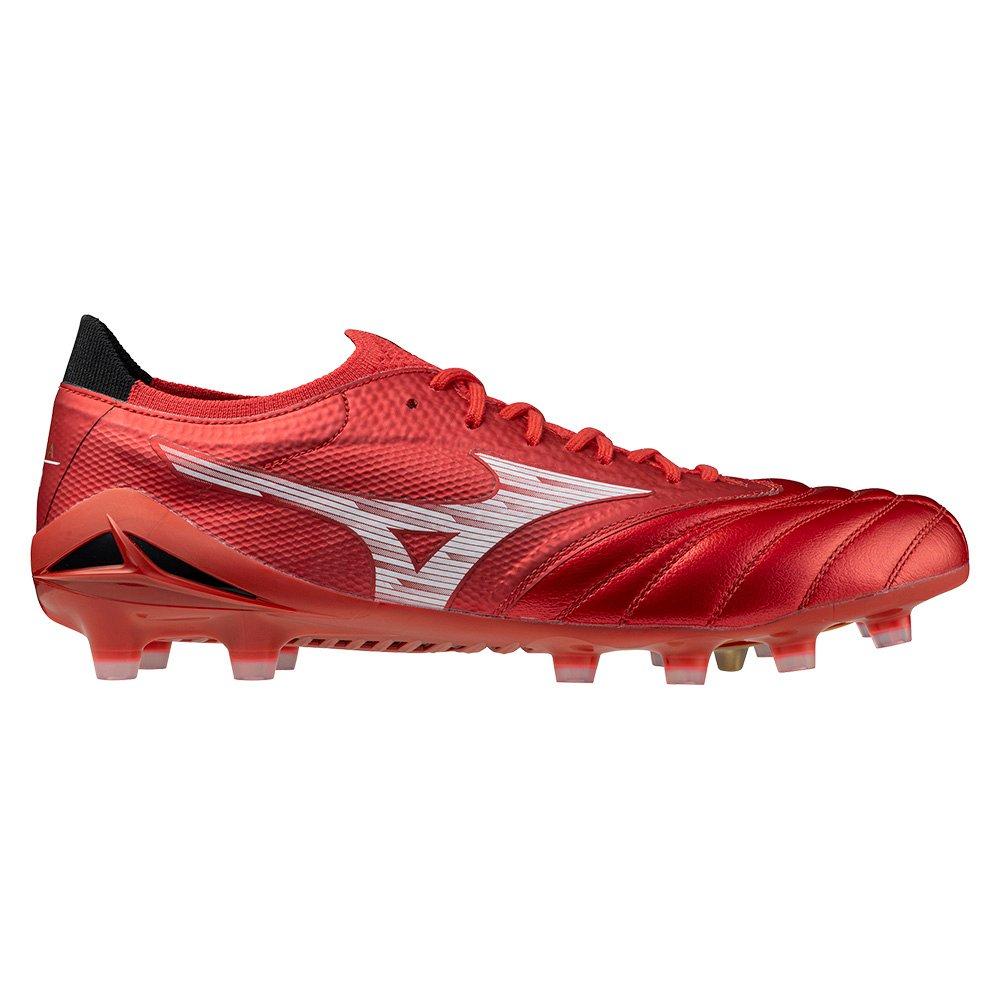 Red/White/Black - Mizuno - Morelia Neo IV Elite Adults Firm Ground Football Boots - 5