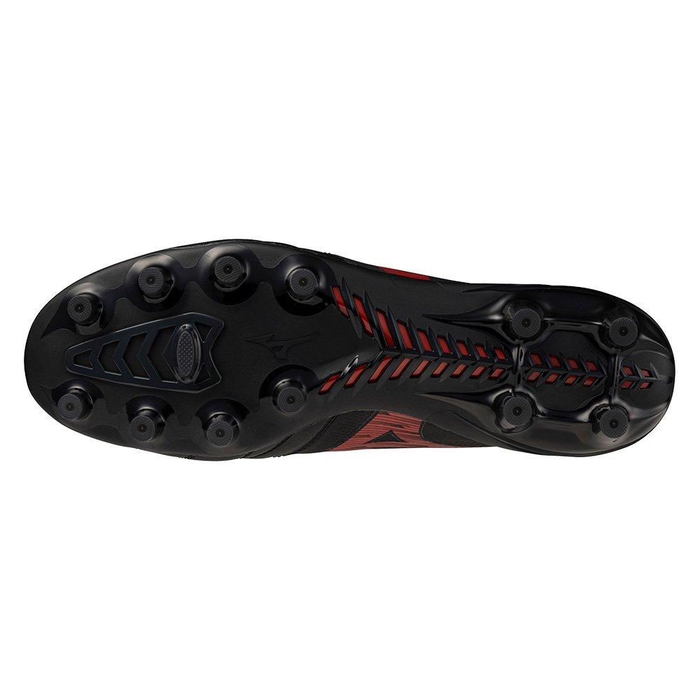 Black/Red/Black - Mizuno - Morelia Neo IV Elite Adults Firm Ground Football Boots - 2