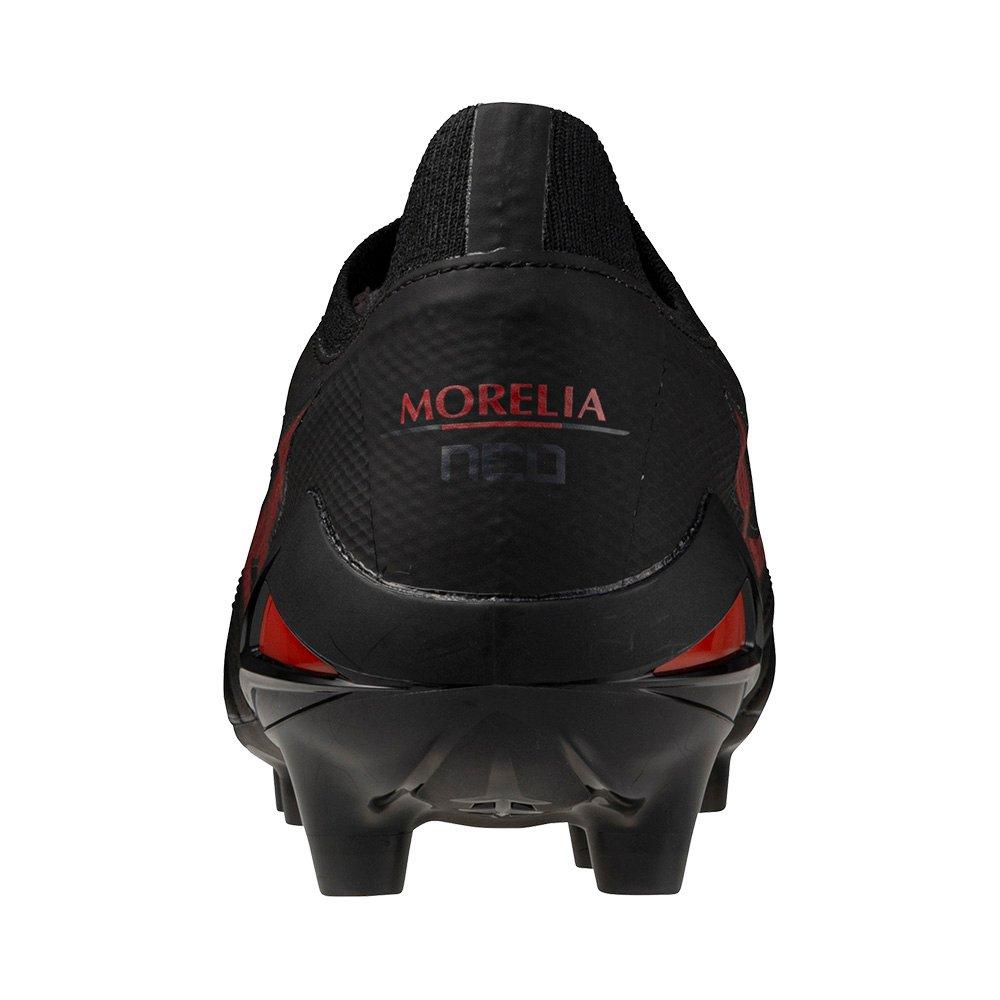 Black/Red/Black - Mizuno - Morelia Neo IV Elite Adults Firm Ground Football Boots - 5