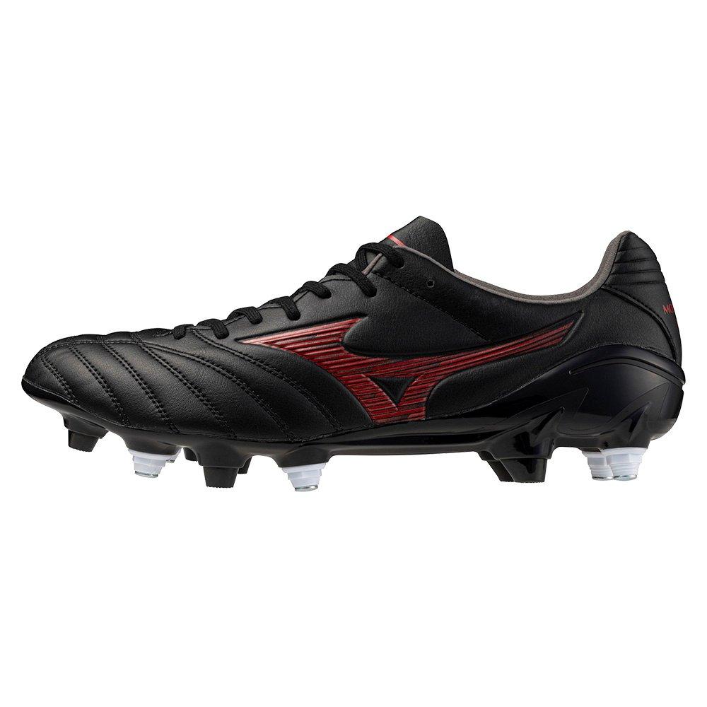 Black/Red - Mizuno - Monarcida Neo 3 Elite Adults Rugby Boots - 1