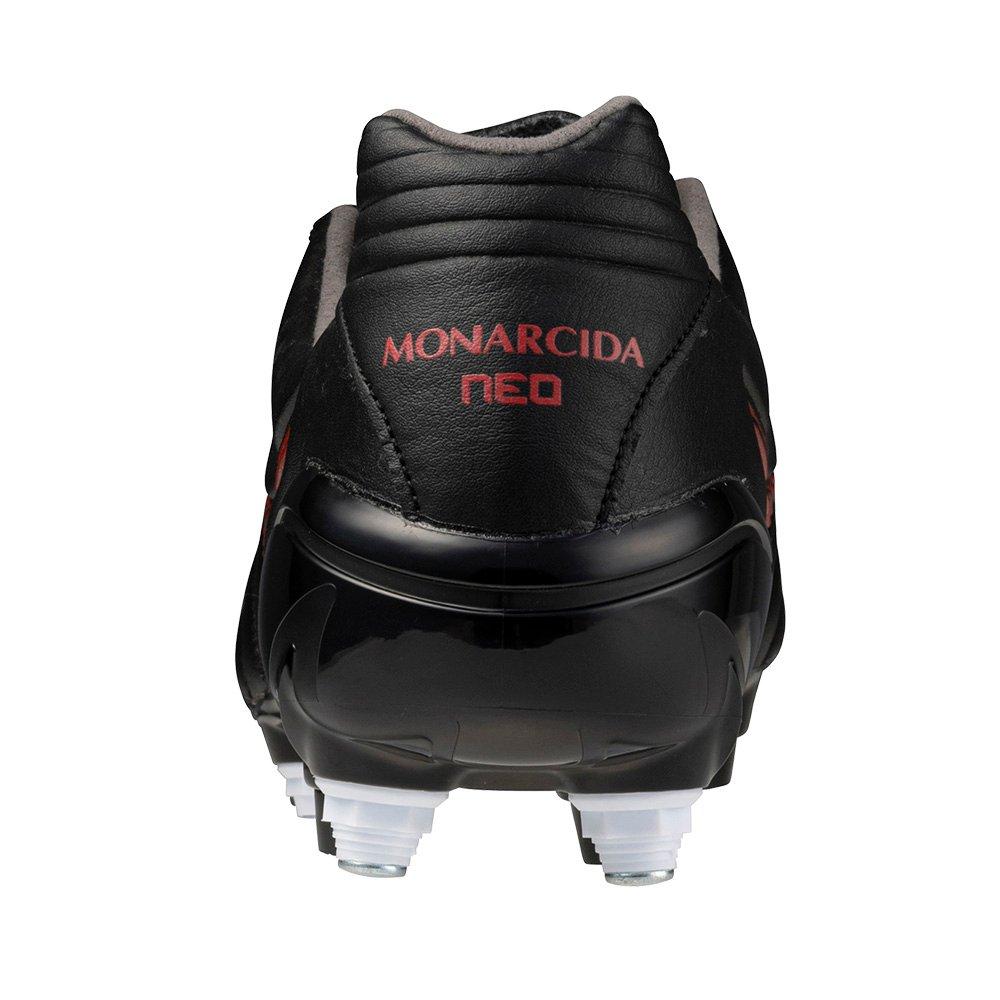 Black/Red - Mizuno - Monarcida Neo 3 Elite Adults Rugby Boots - 5