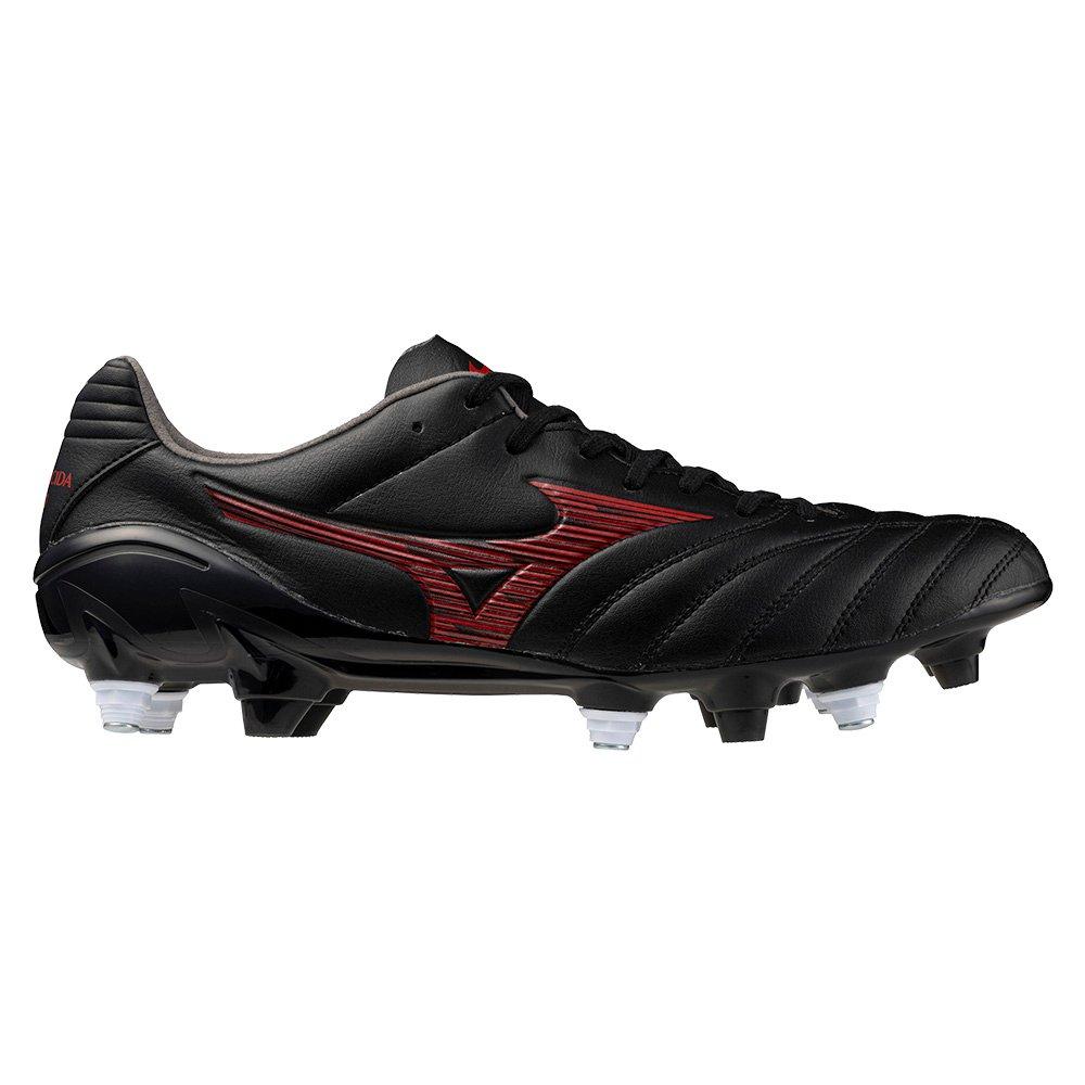 Black/Red - Mizuno - Monarcida Neo 3 Elite Adults Rugby Boots - 6