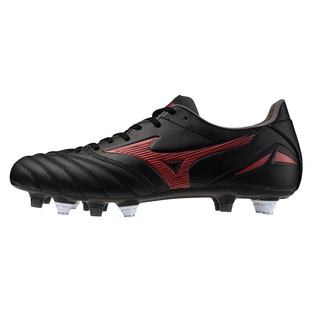 Black/Red/Black - Mizuno - Morelia Neo Pro Adults Rugby Boots - 1