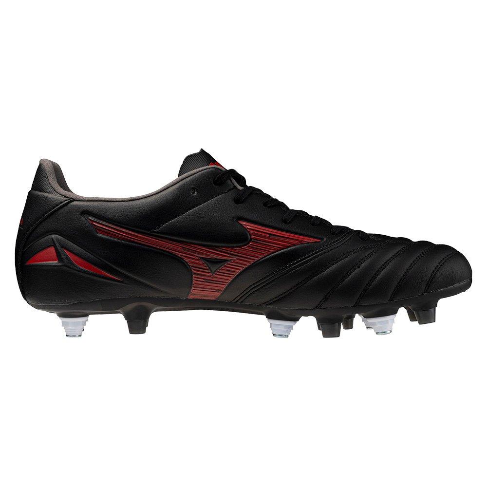 Nero/Rosso/Nero - Mizuno - Morelia Neo Pro Adults Rugby Boots - 3